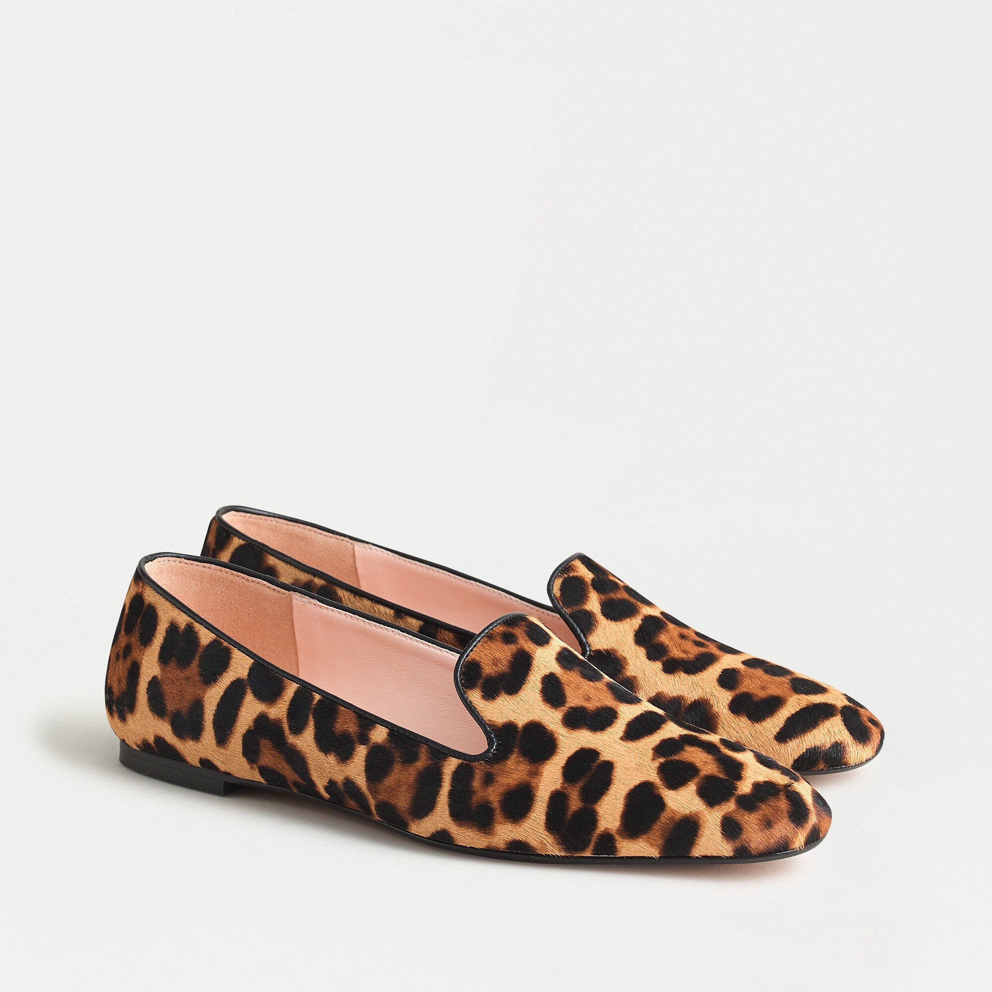 leopard smoking slippers