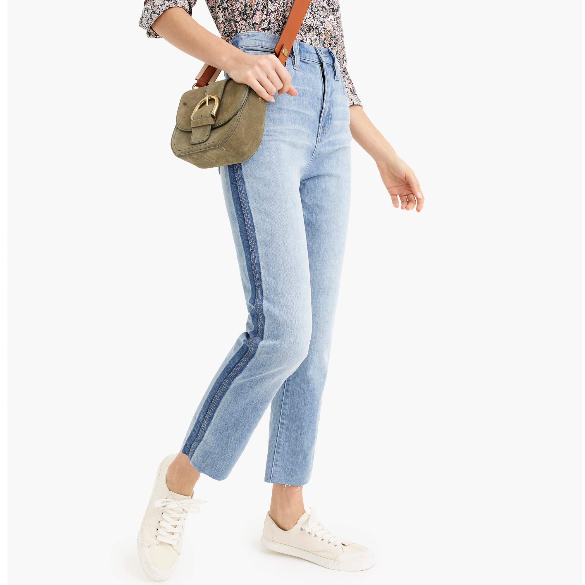 womens Point Sur shoreditch straight jean in pale ice wash