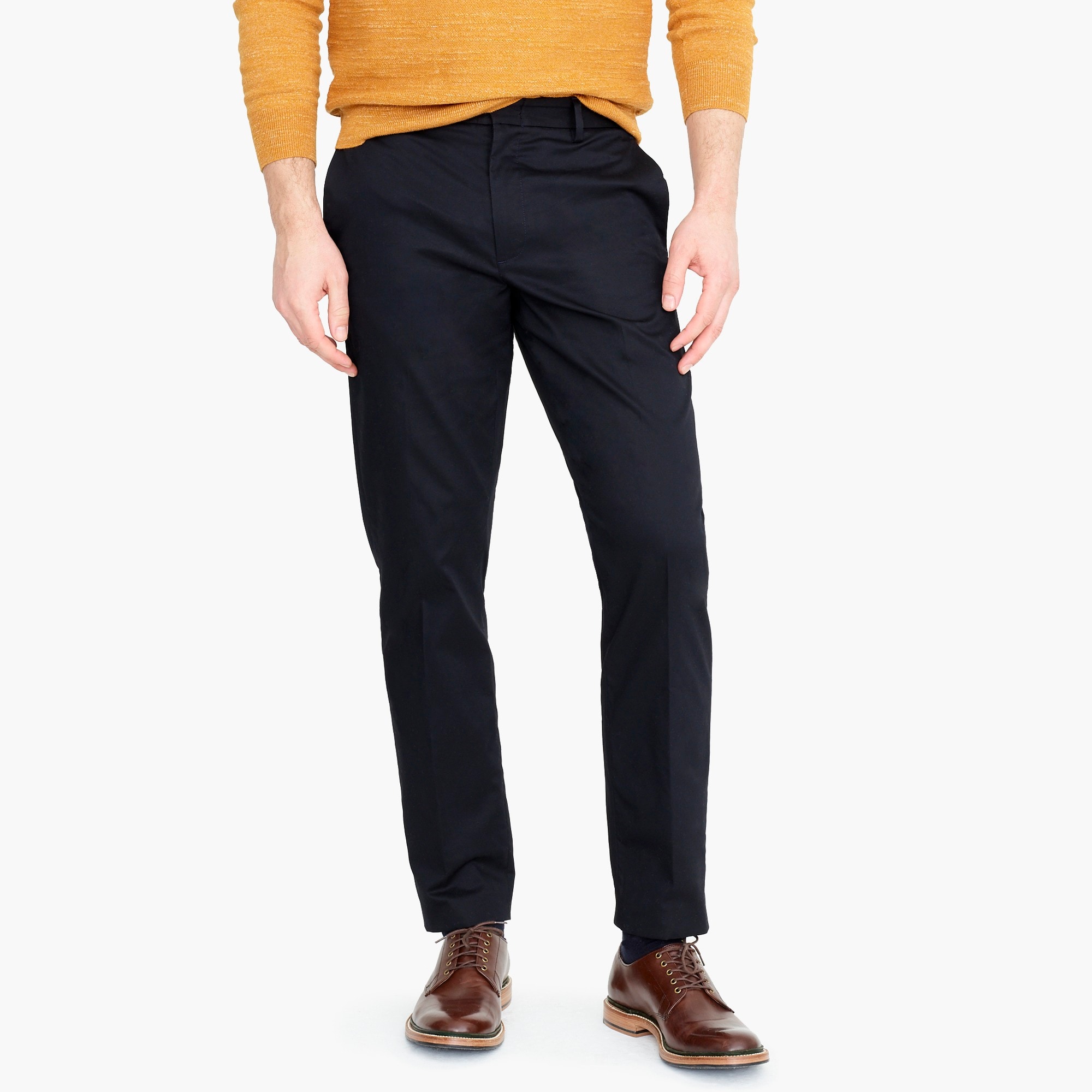 mens slim tapered dress pants