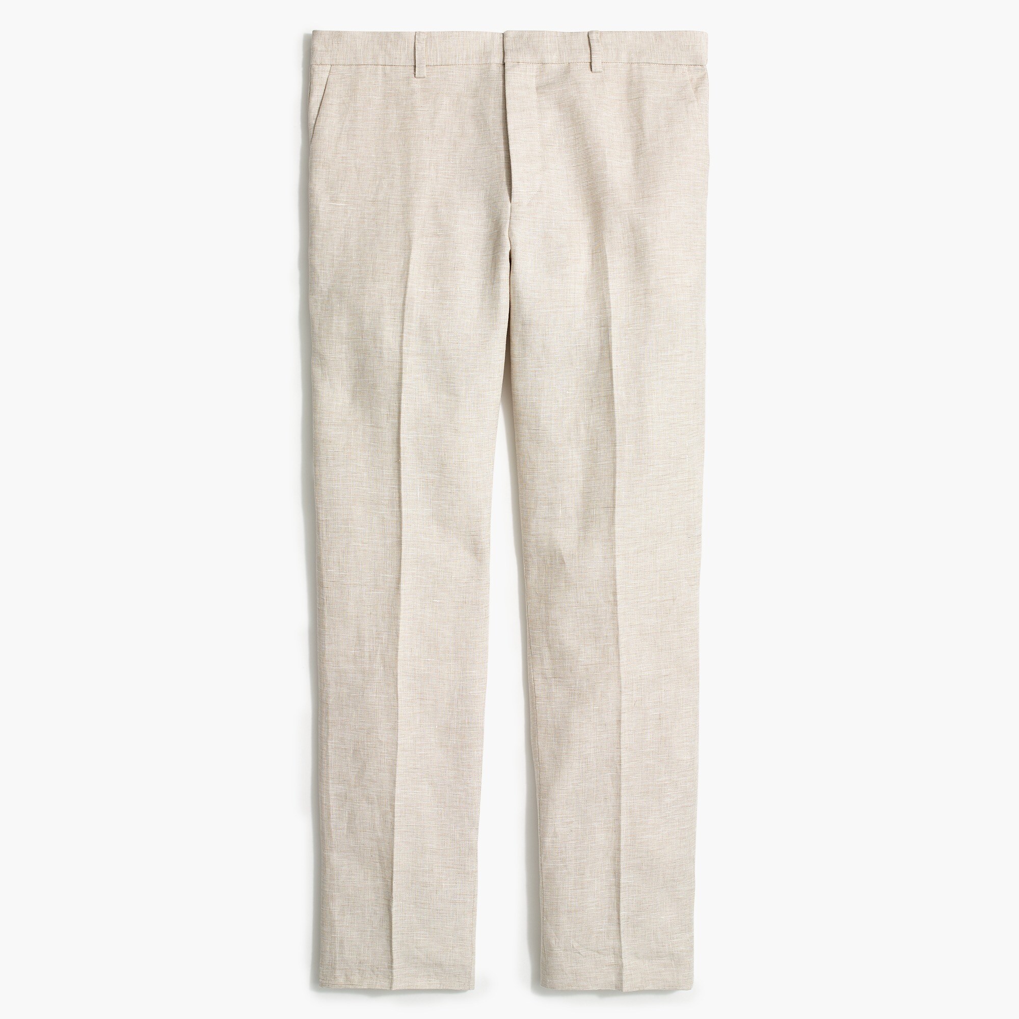 slim thompson suit pant in linen for men