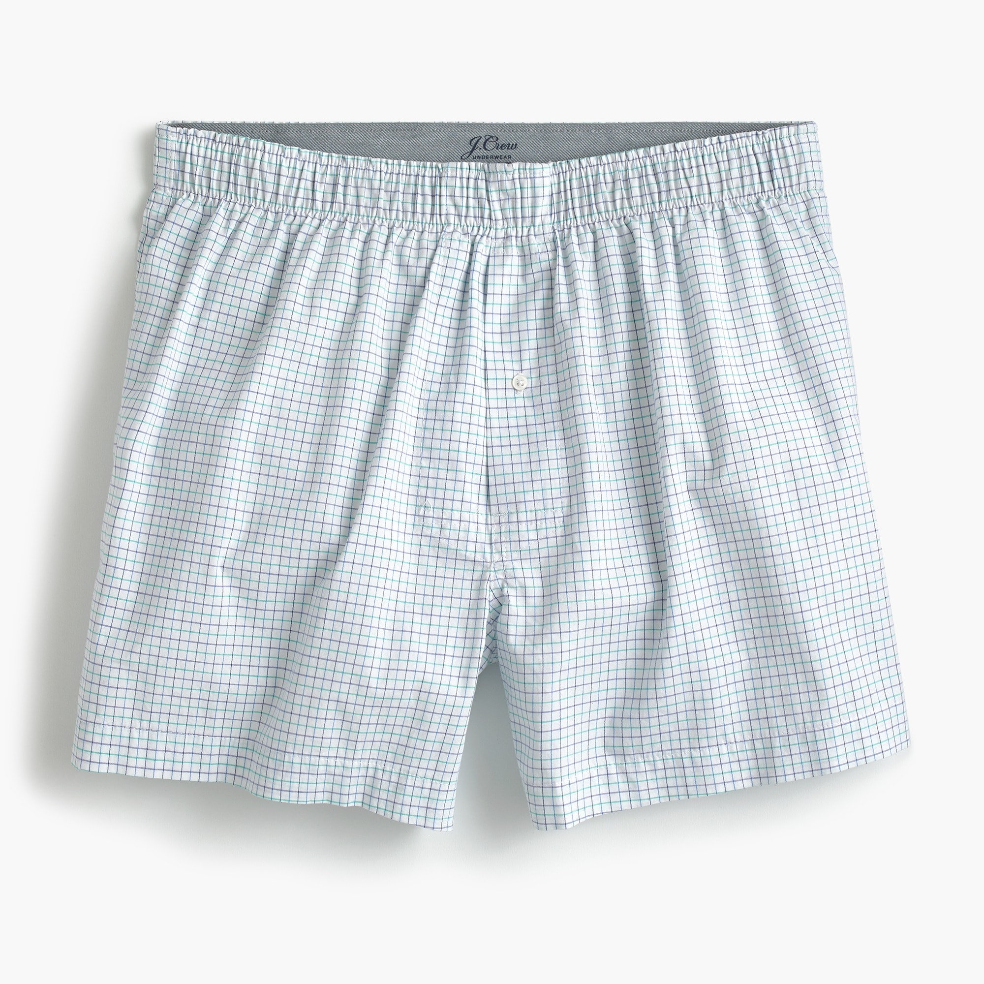 mens Stretch mini-tattersall boxers