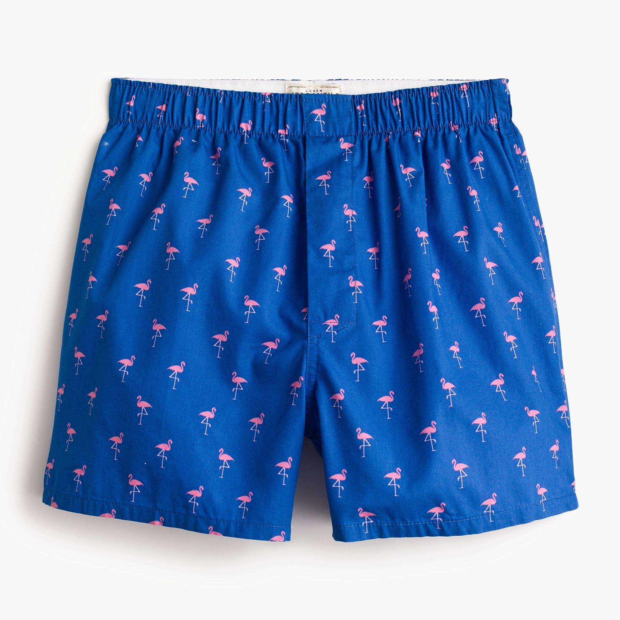 mens Boxers in flamingo print