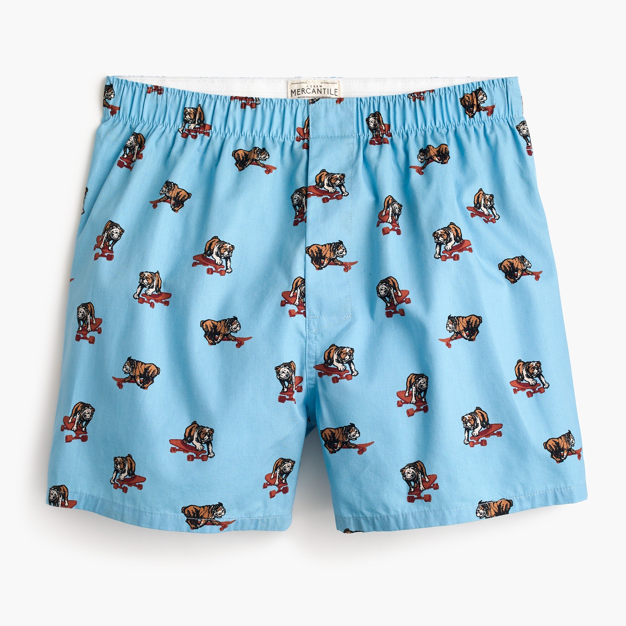 mens Boxers in bulldog print