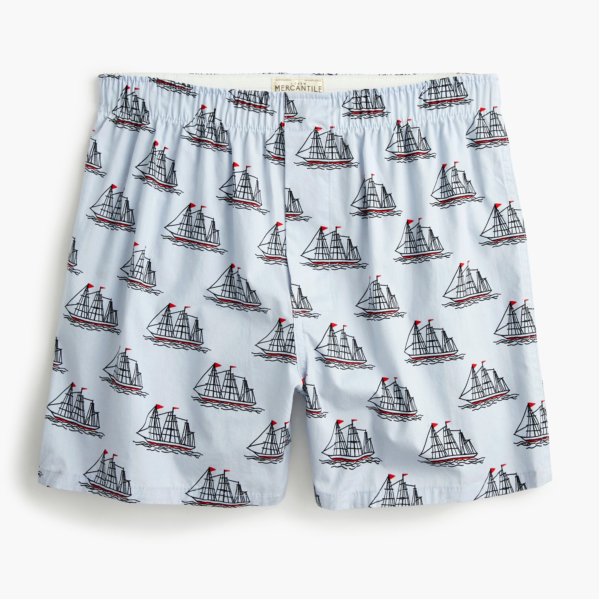 mens Boxers in sailboat print