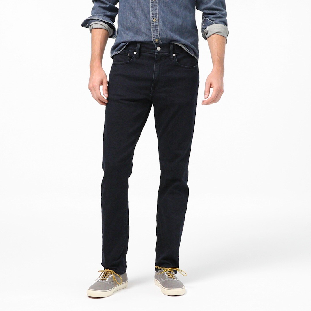 770&trade; Straight-fit stretch jean in deep lake wash
