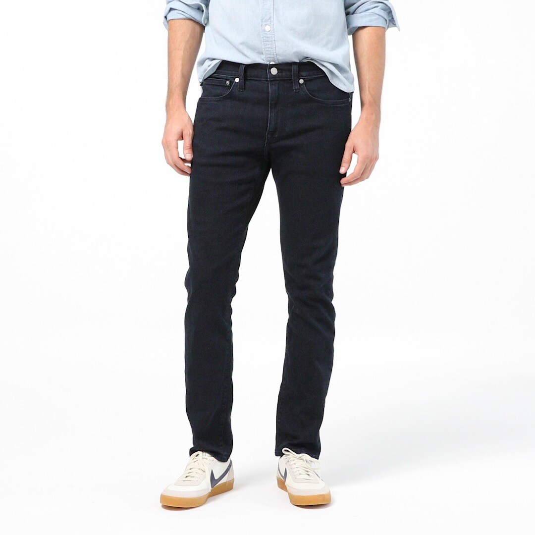 484 Slim-fit stretch jean in deep lake wash