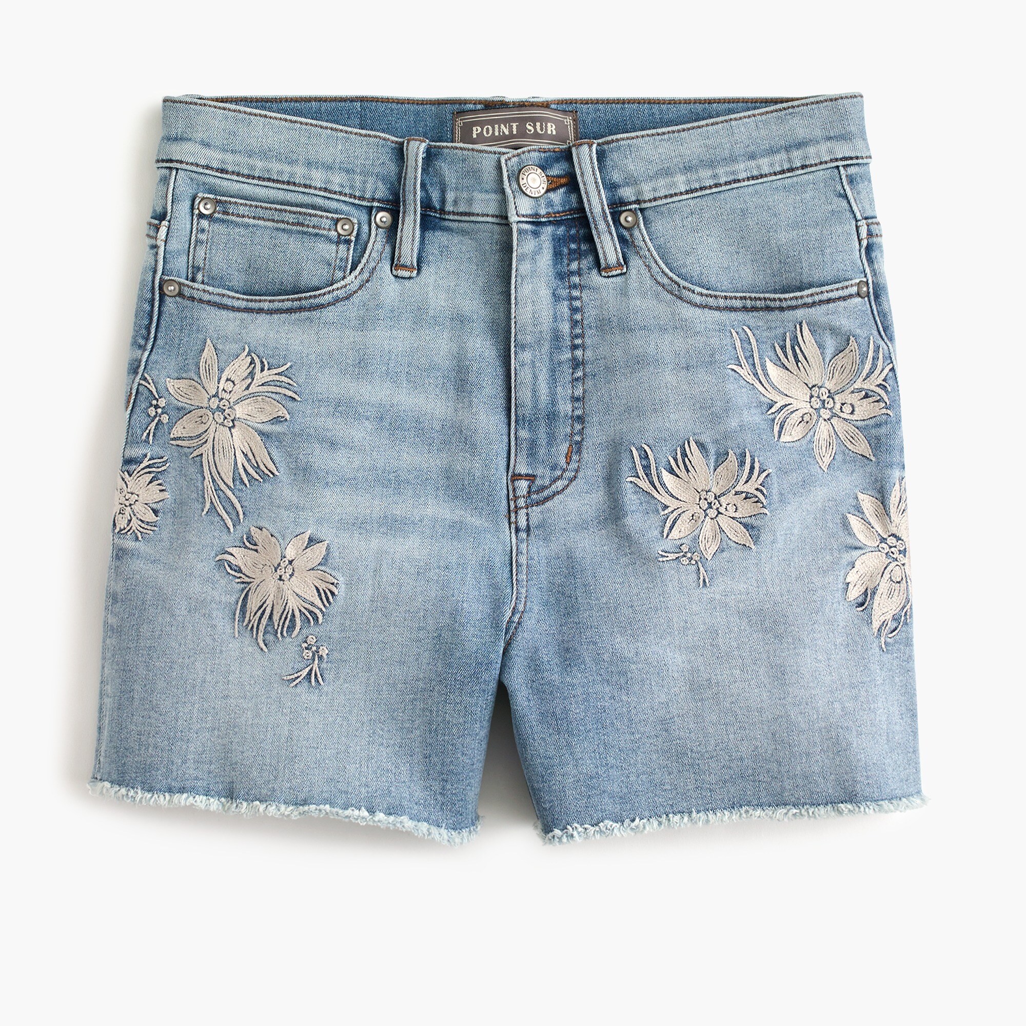 j crew high rise shorts