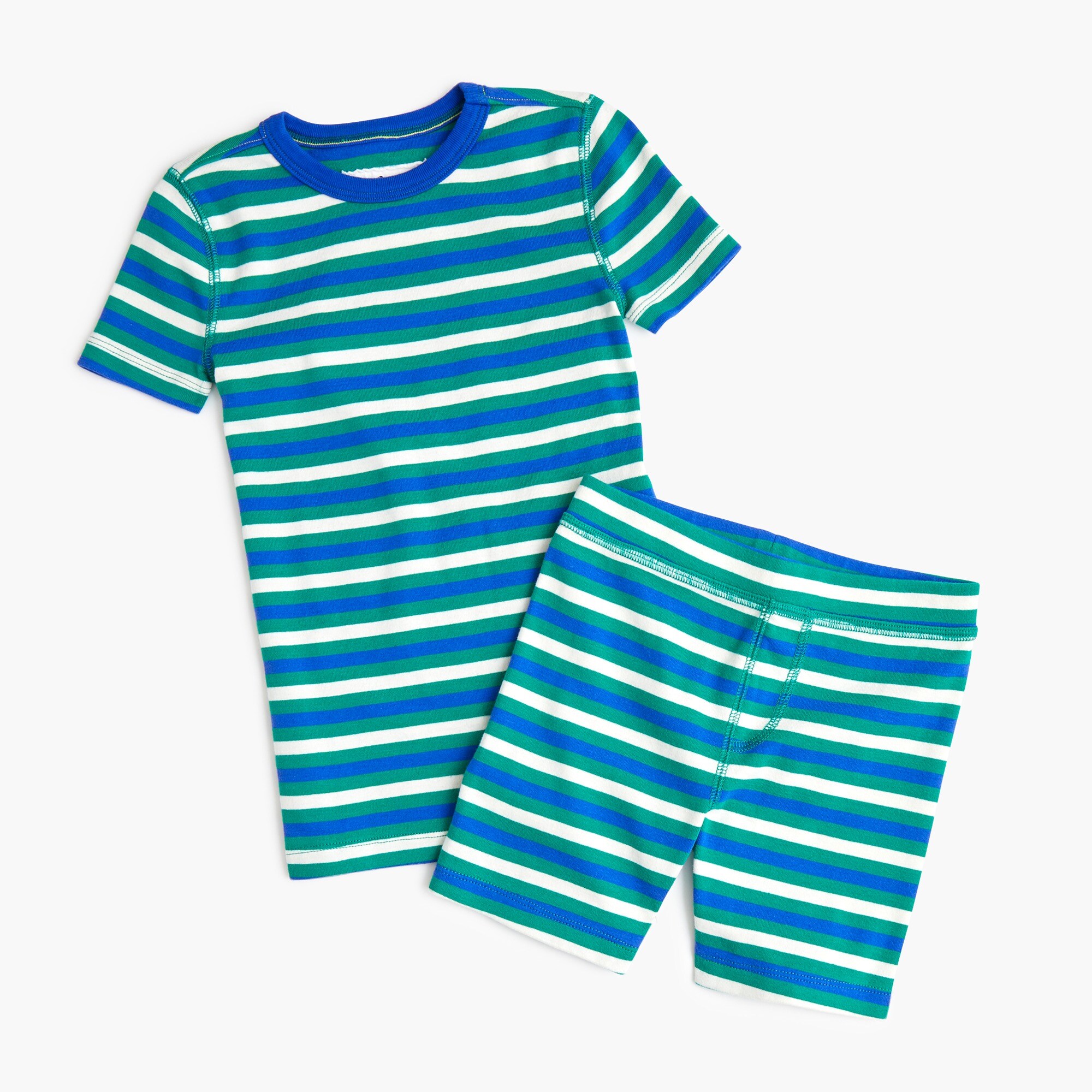 Kids' short pajama set in stripe