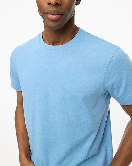 factory: washed jersey tee for men