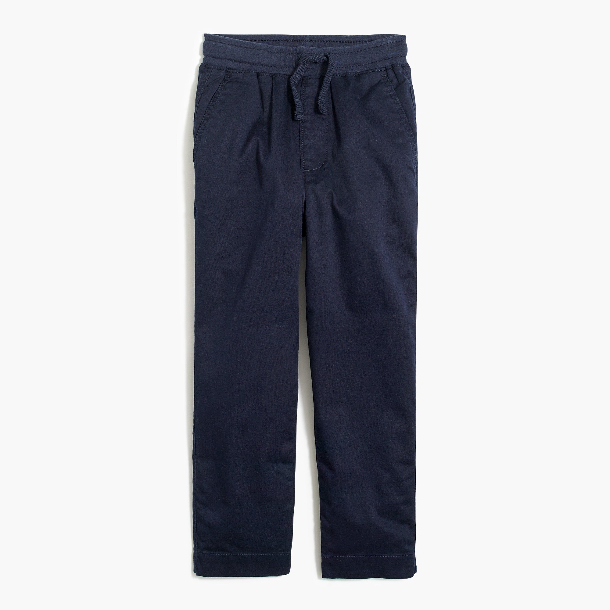 Boys' pull-on pant in lightweight khaki