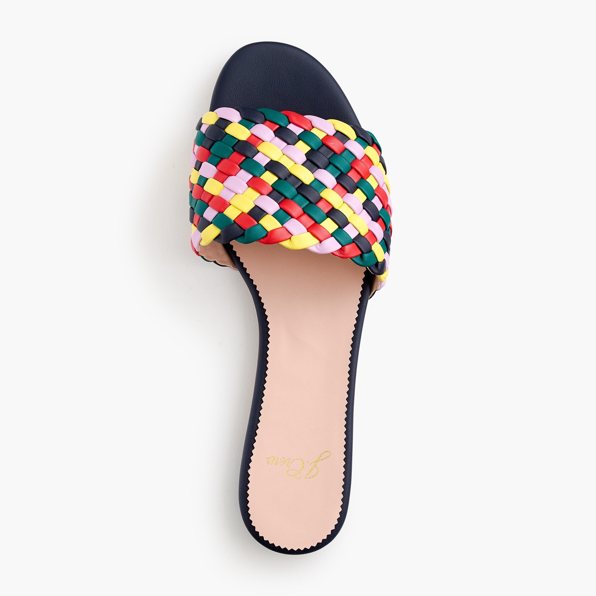 j crew rainbow sandals