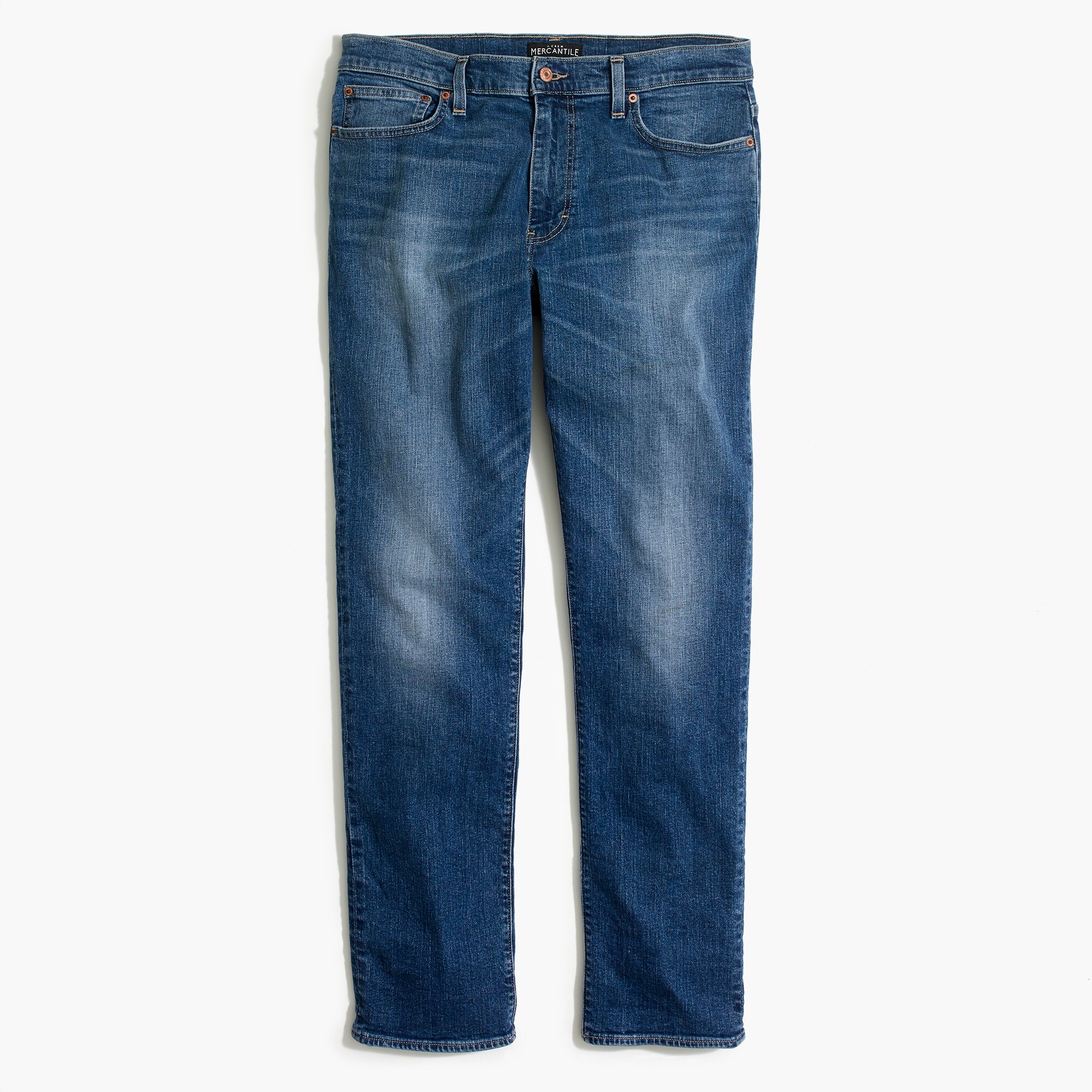 athletic-fit flex jean in light-medium wash for men