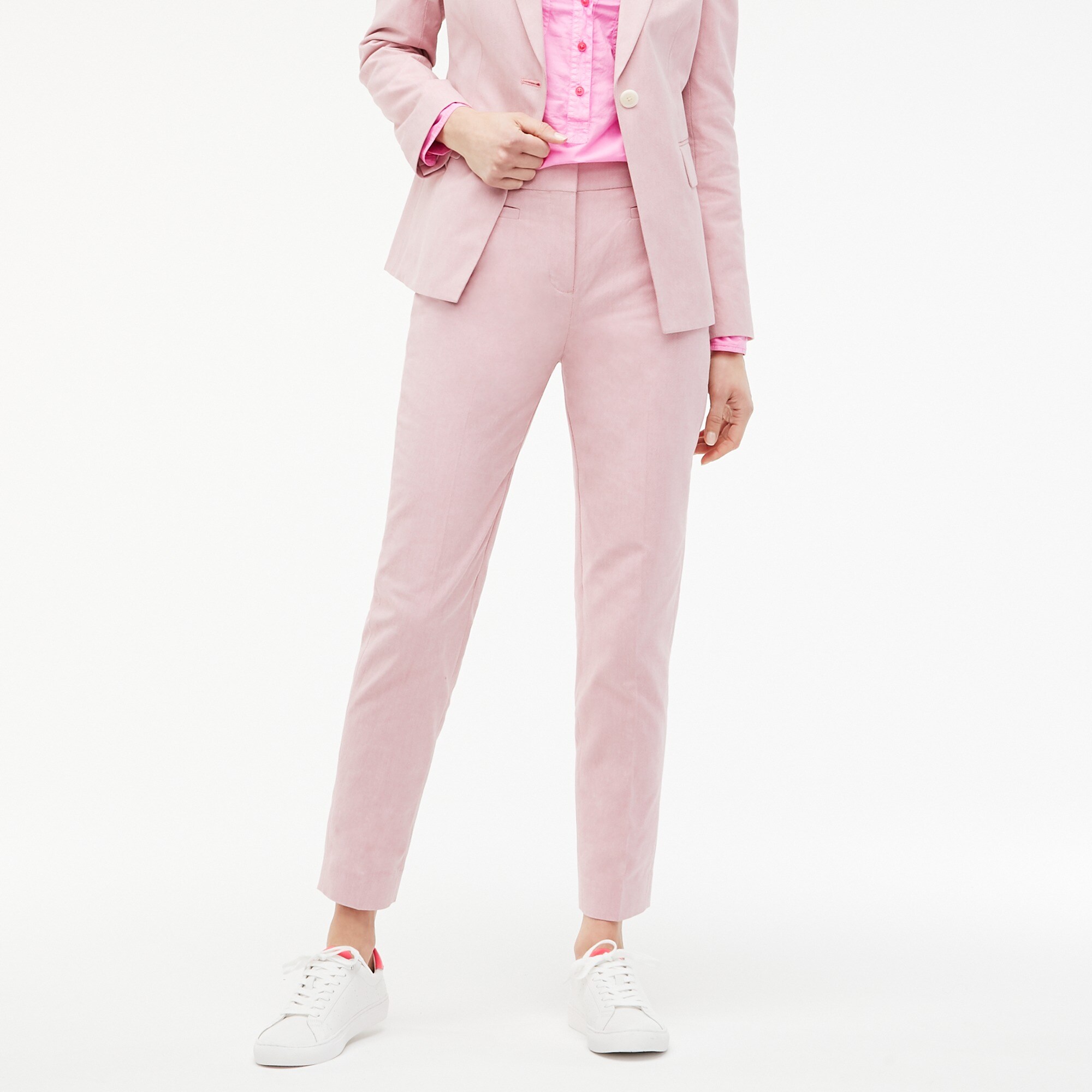 French girl pant in Italian cotton