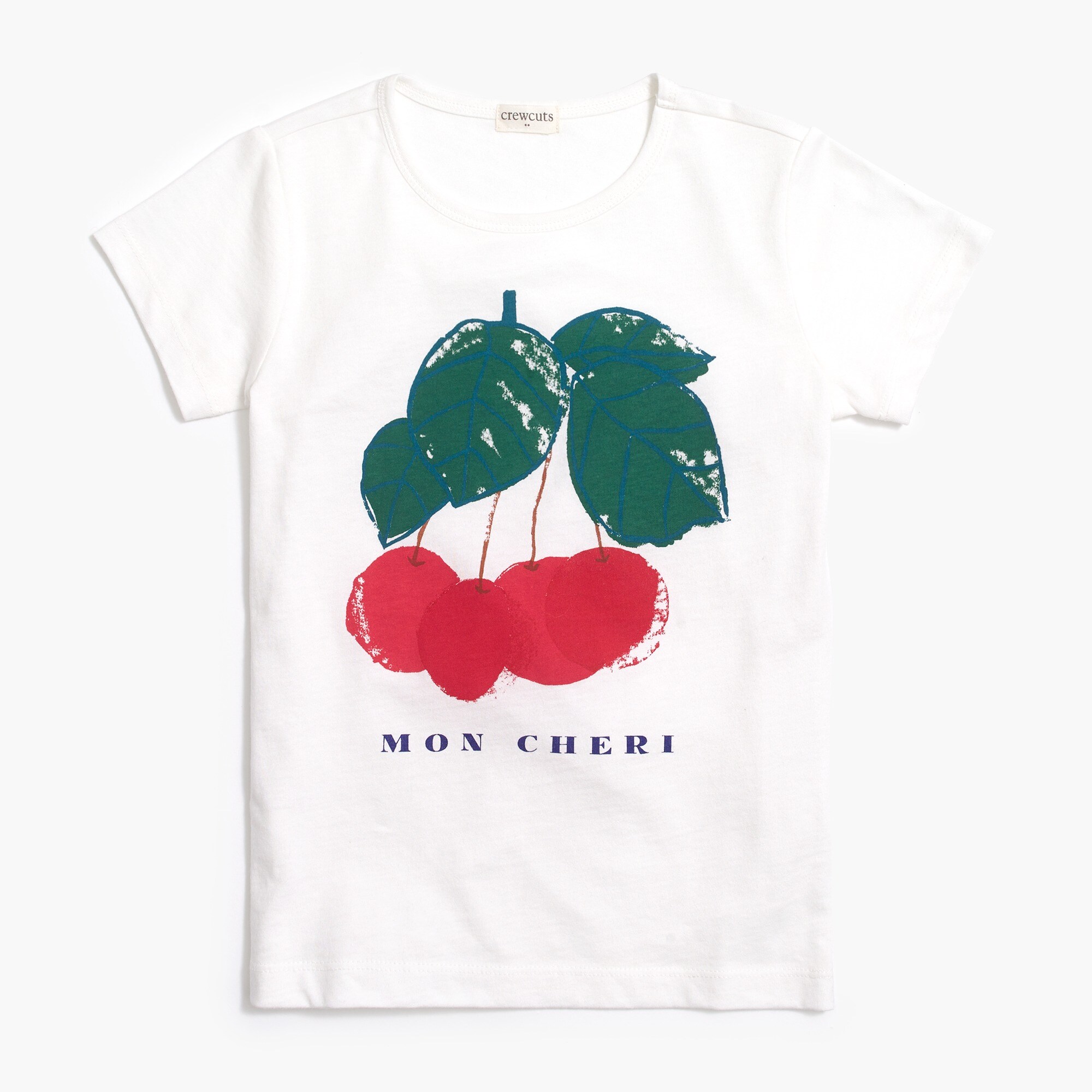 Girls' cherry tee