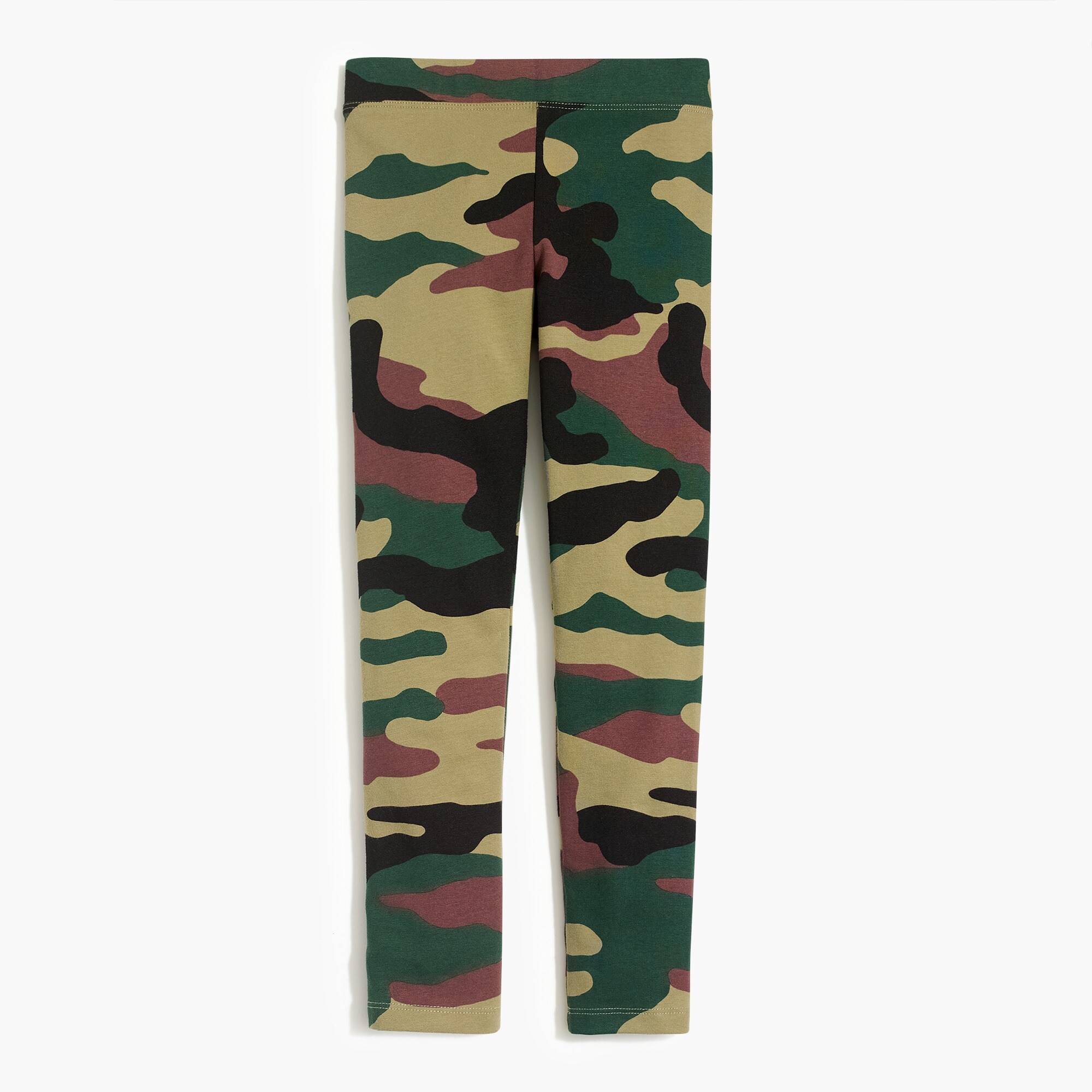 Girls' leggings in camo