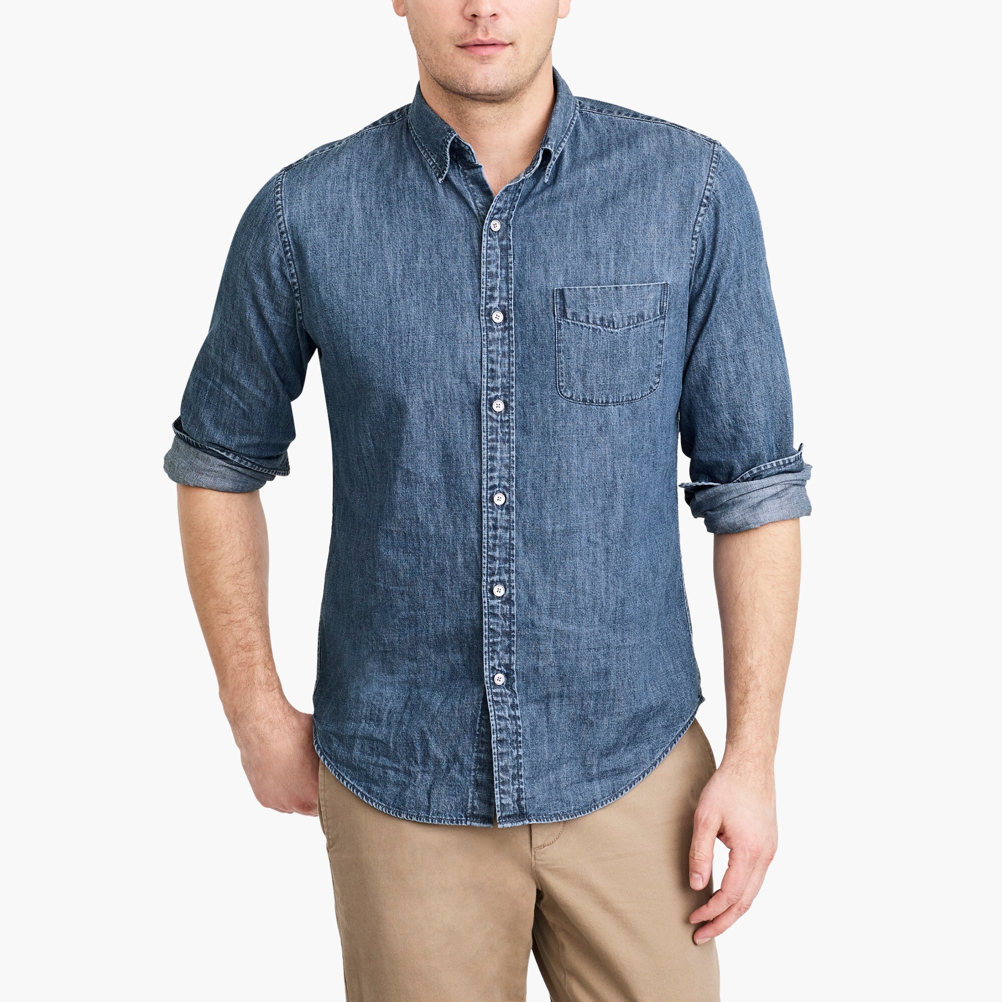 denim shirt j crew