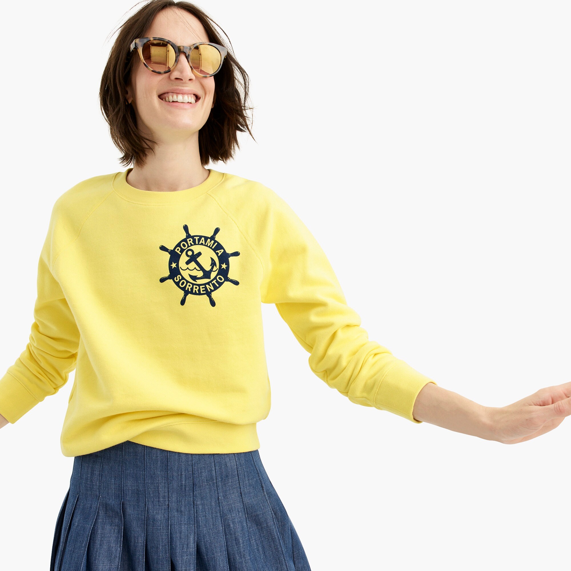 j crew sweatshirt womens