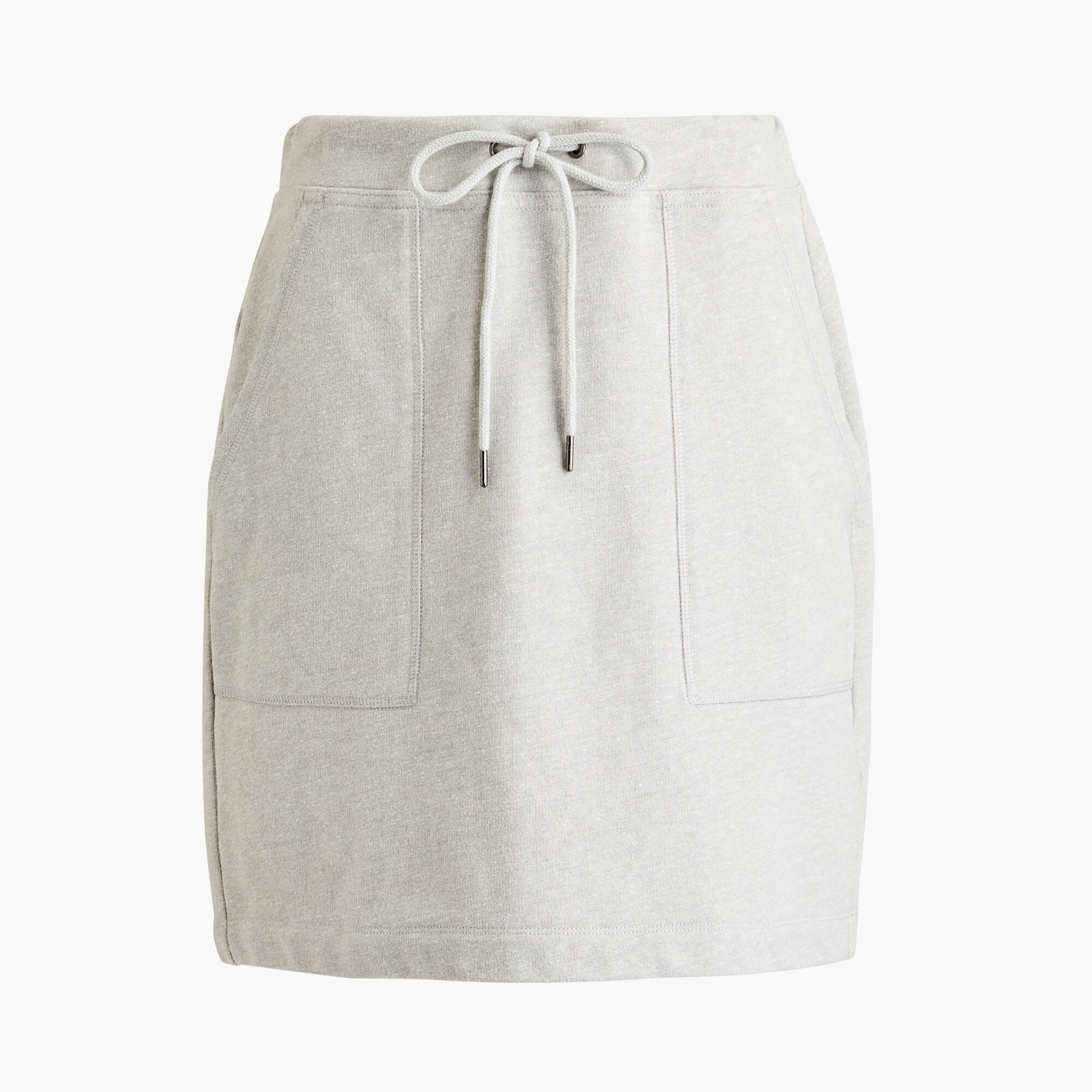 Terrycloth mini skirt