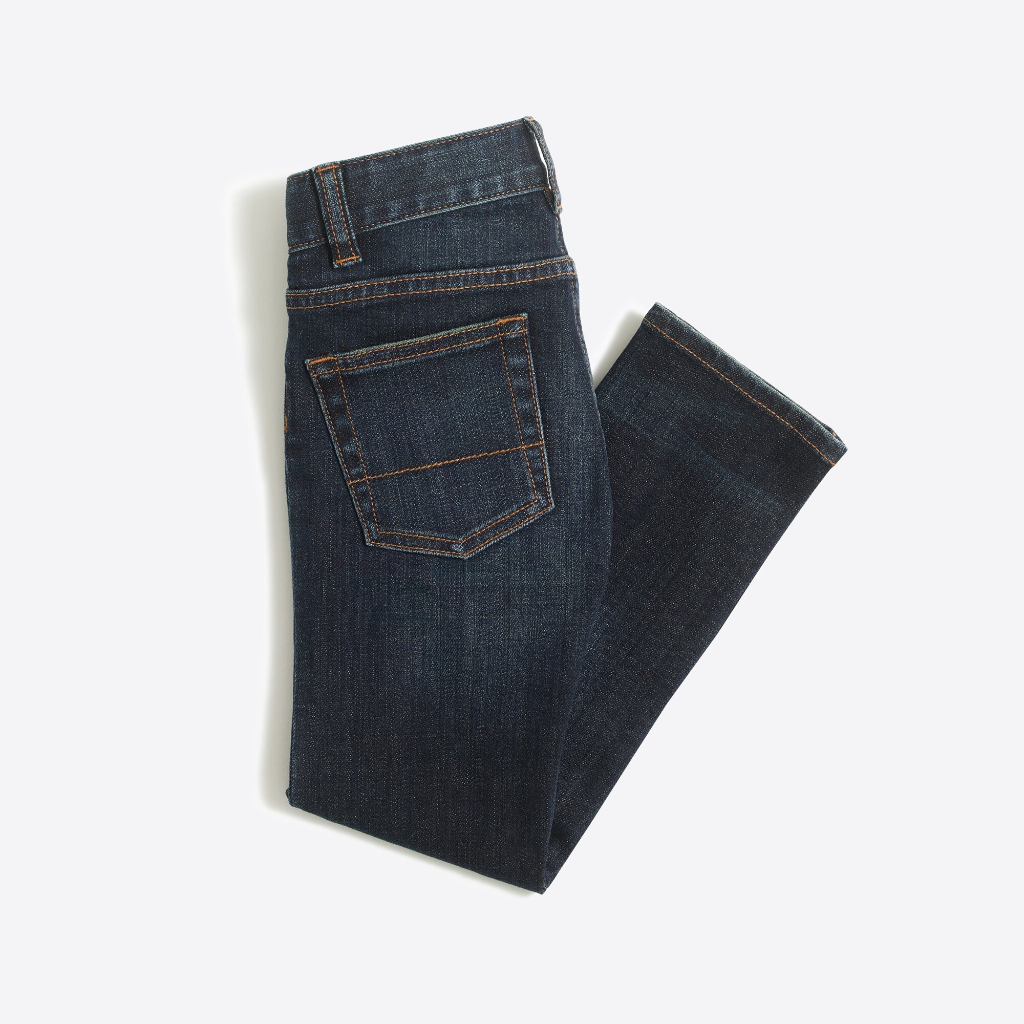 Boys' slim-fit flex denim in dark wash