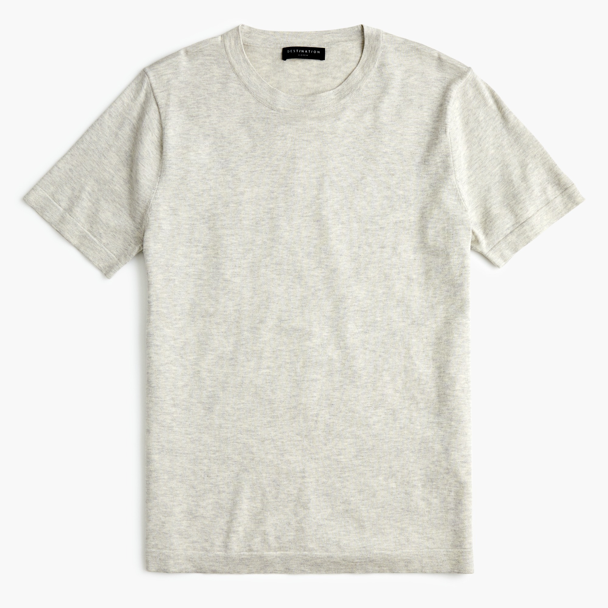 Destination Short-sleeve Crewneck T-shirt In American Pima Cotton