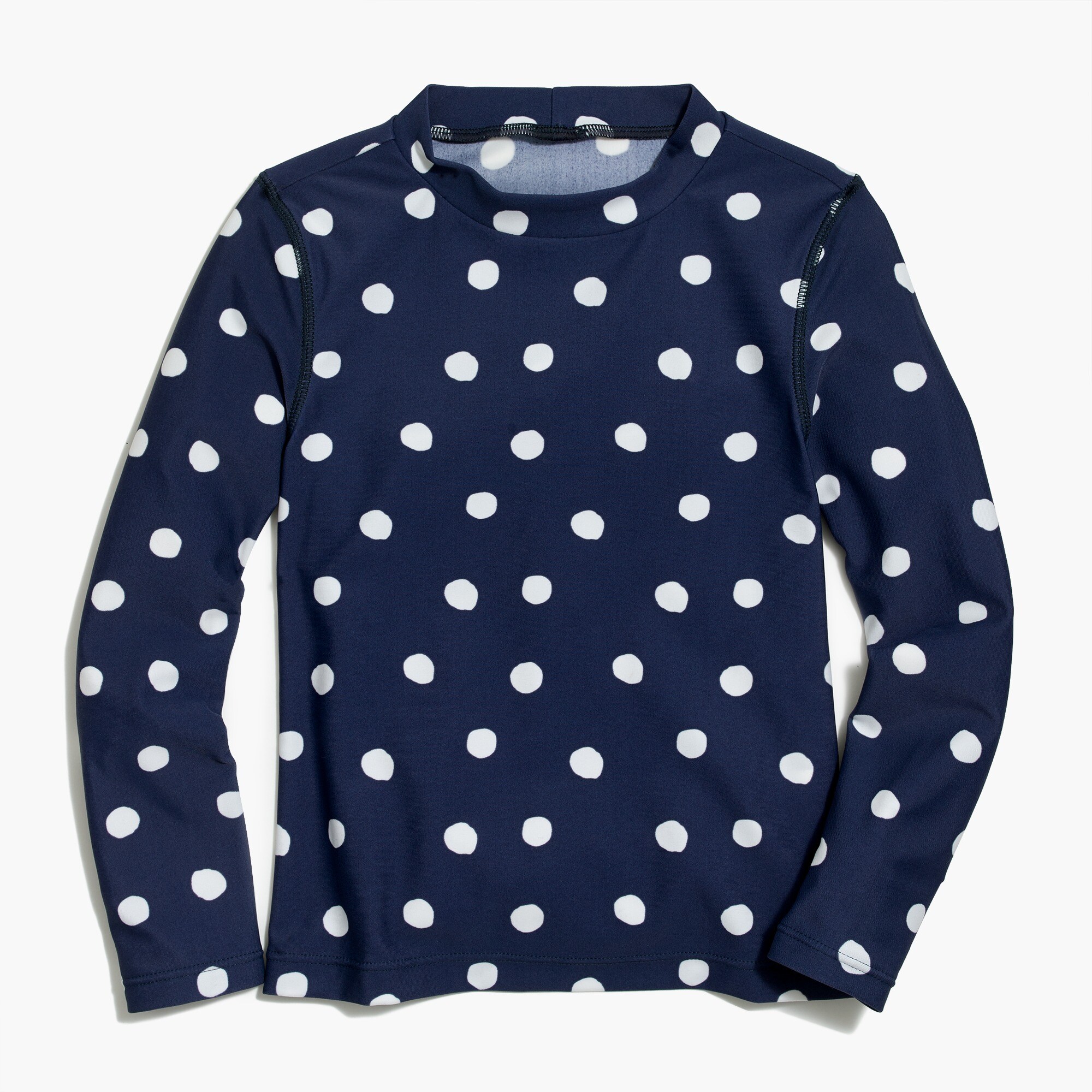 Girls' rashguard in dots