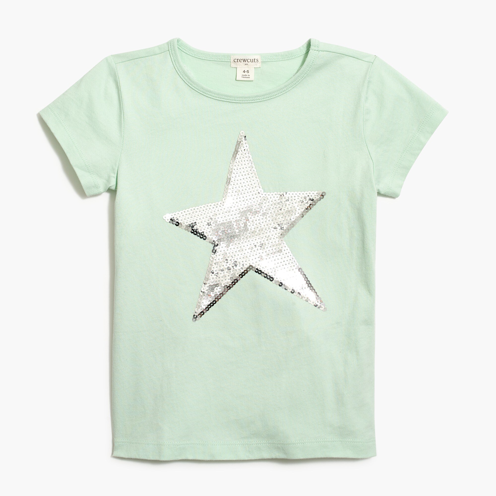 Girls' star graphic tee