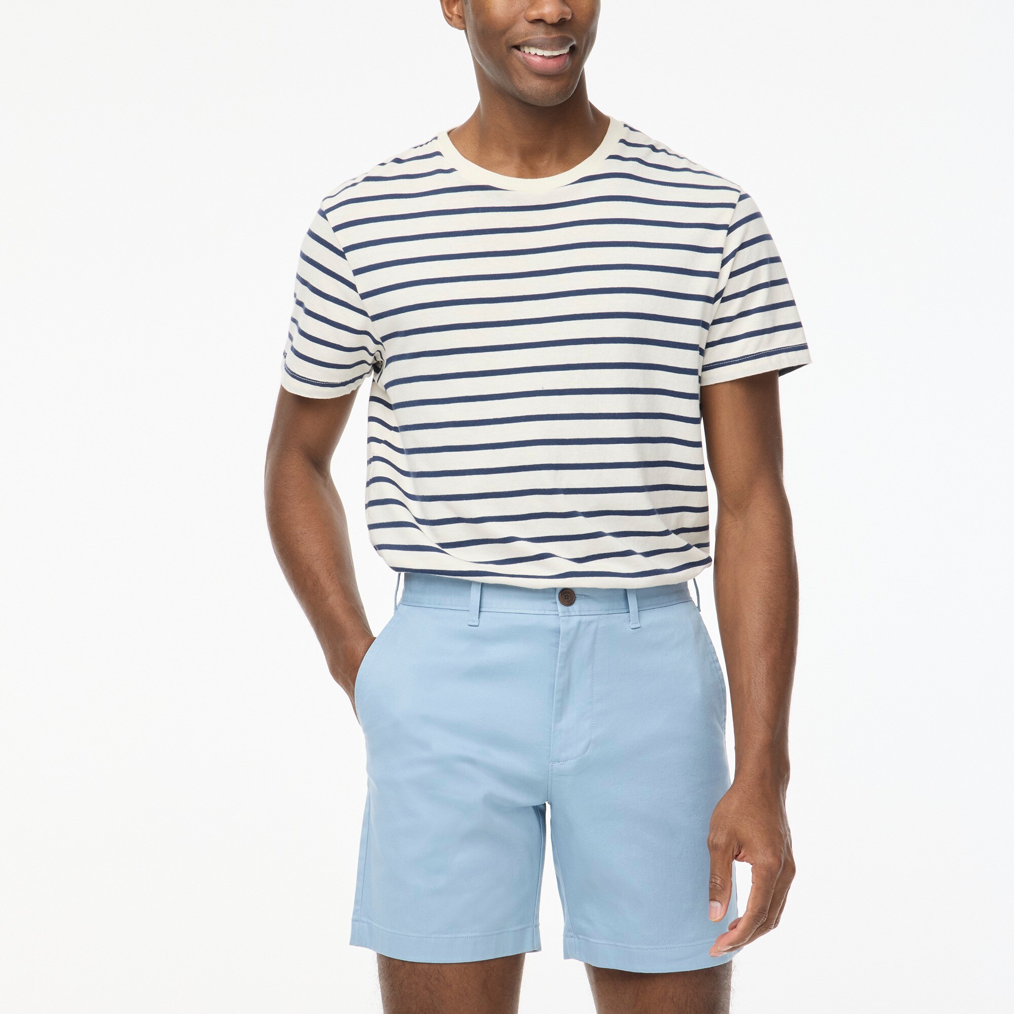 7" flex chino short