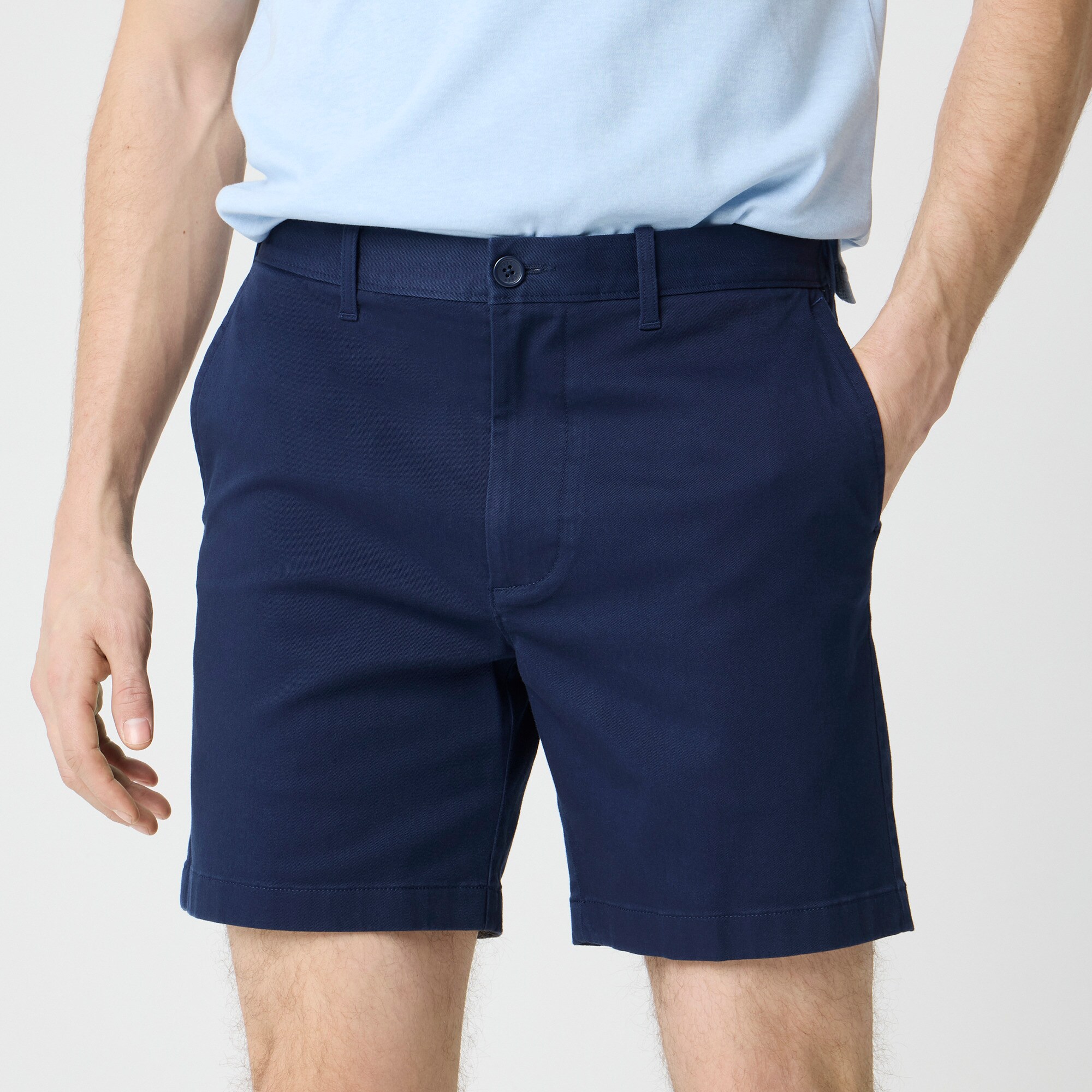 7" flex chino short