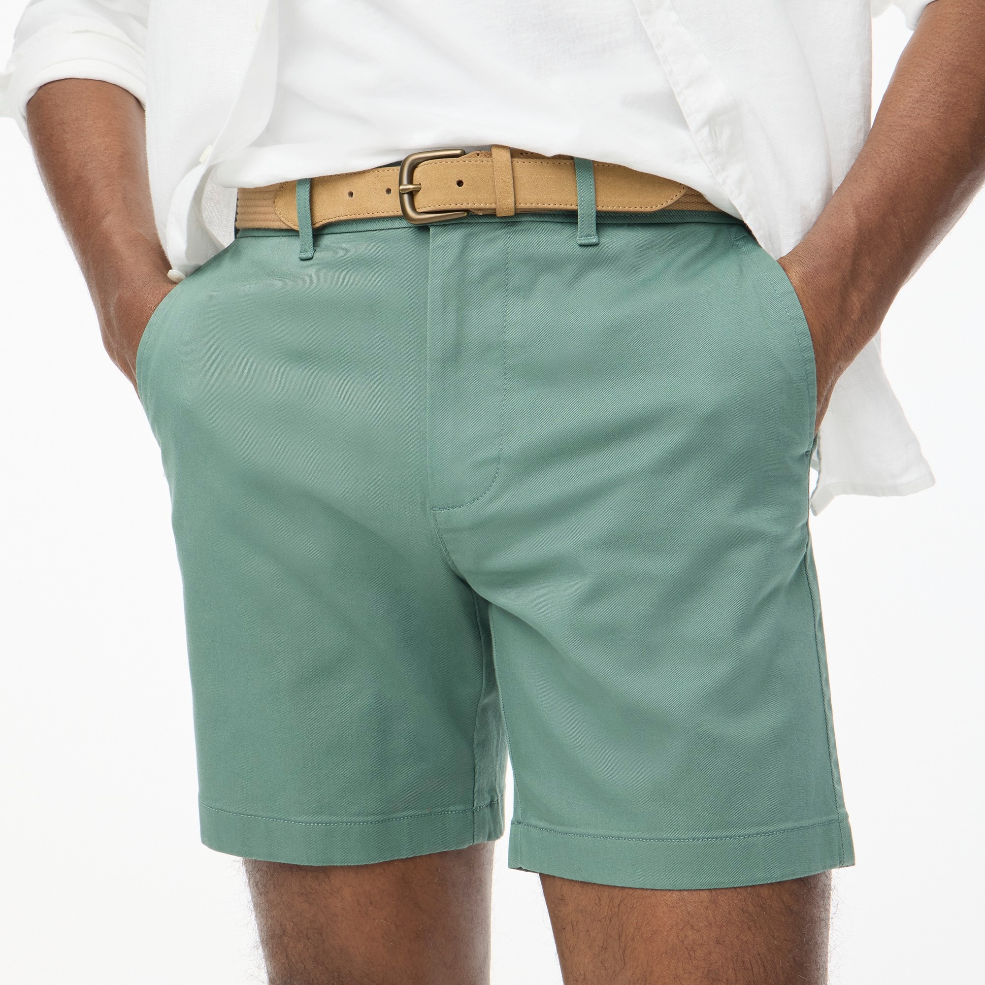7" flex chino short