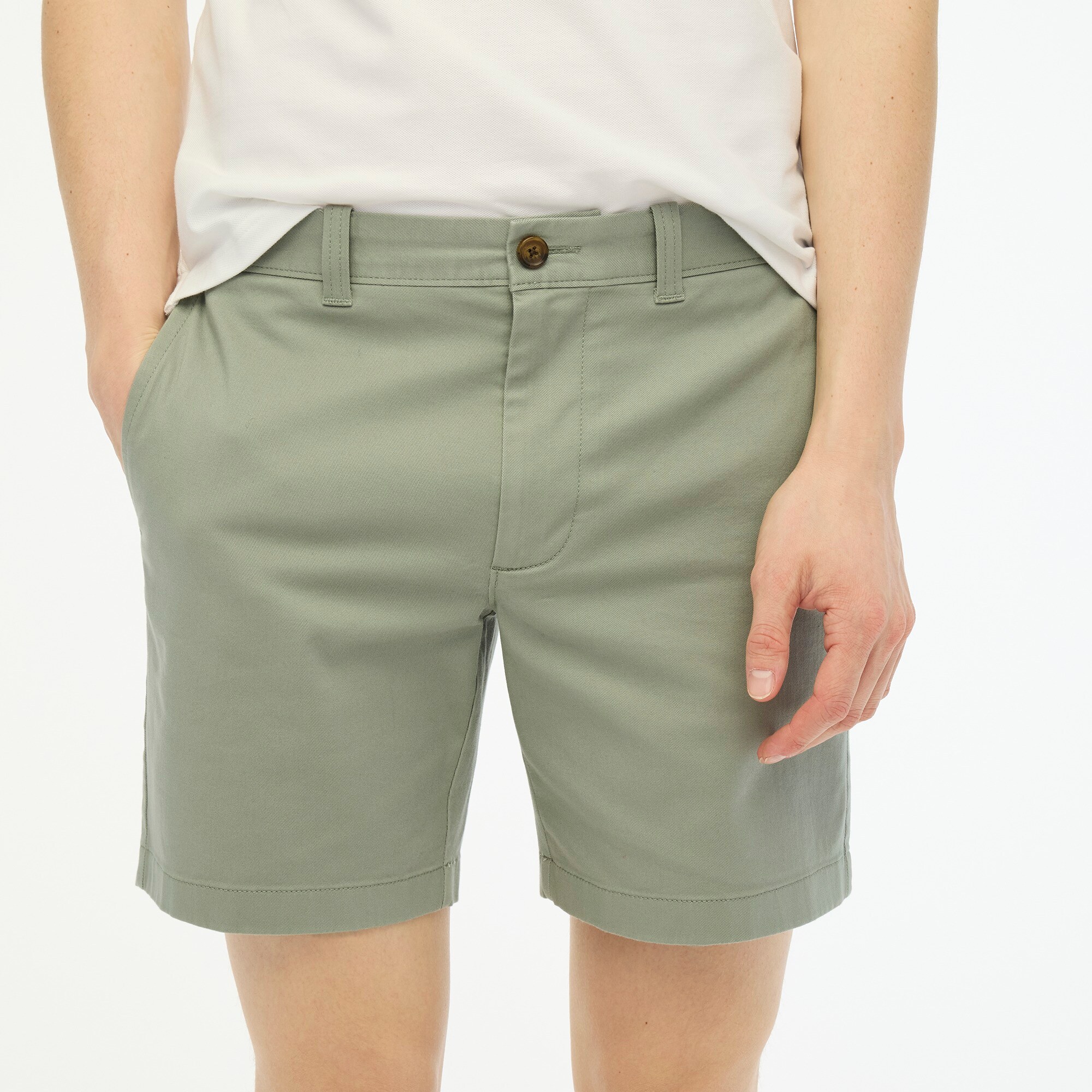 7" flex chino short