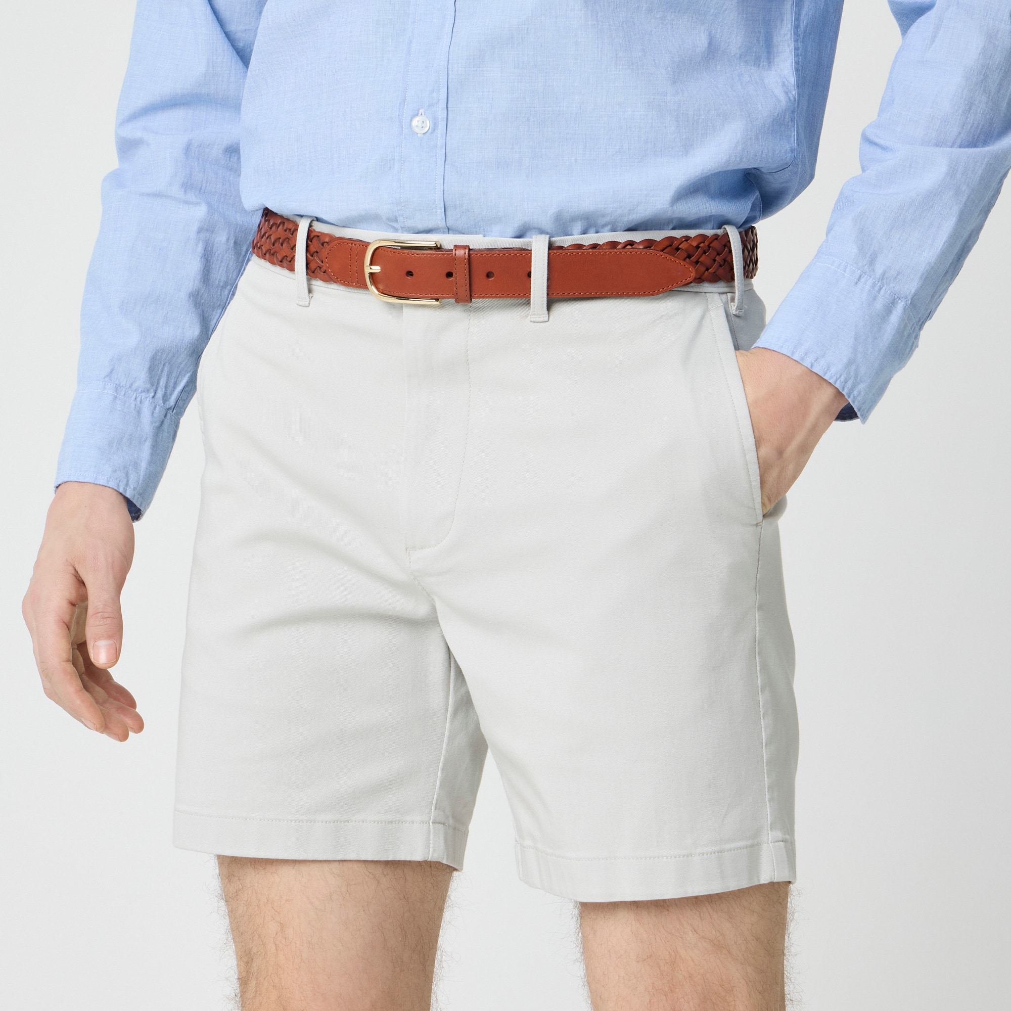 7" flex chino short