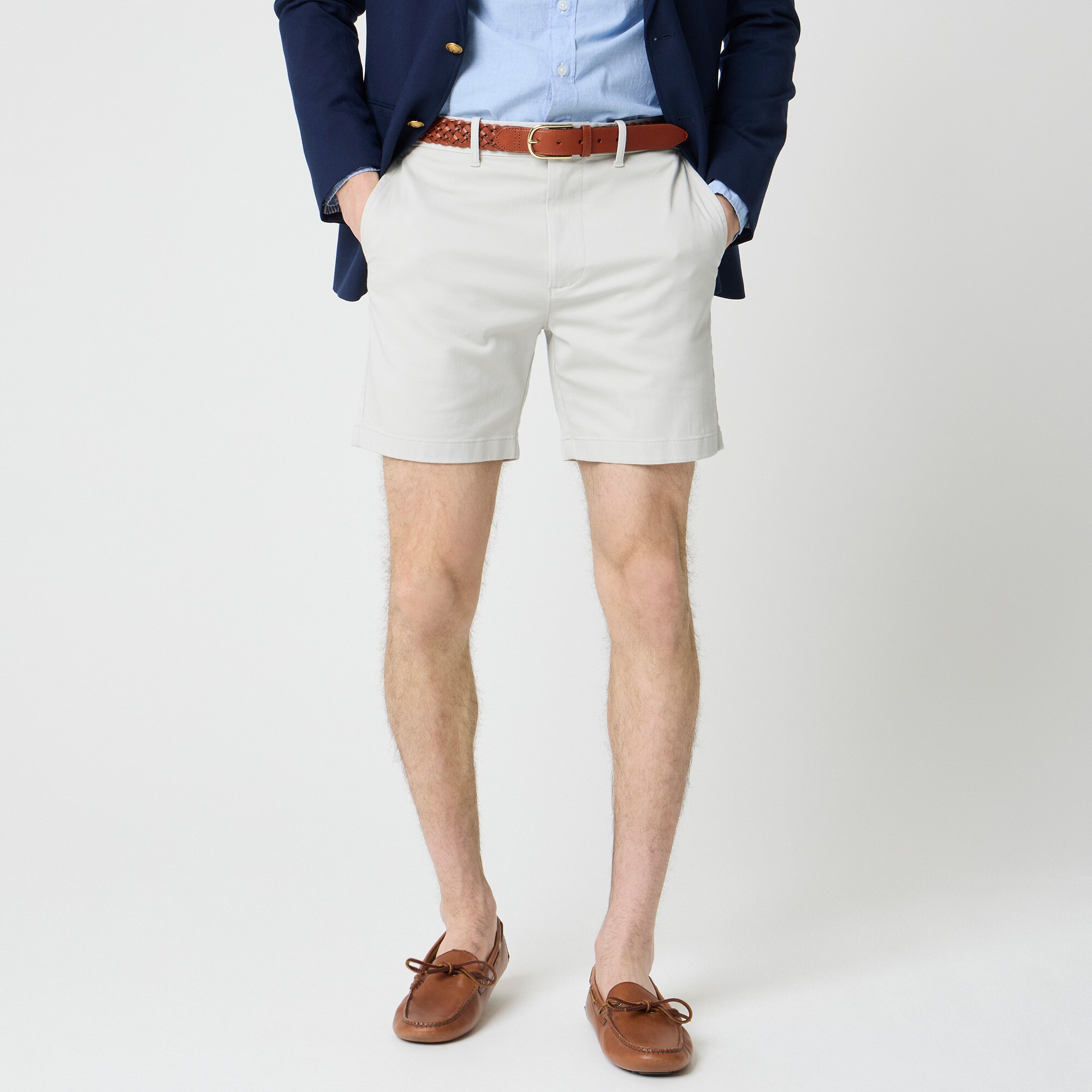 7" flex chino short