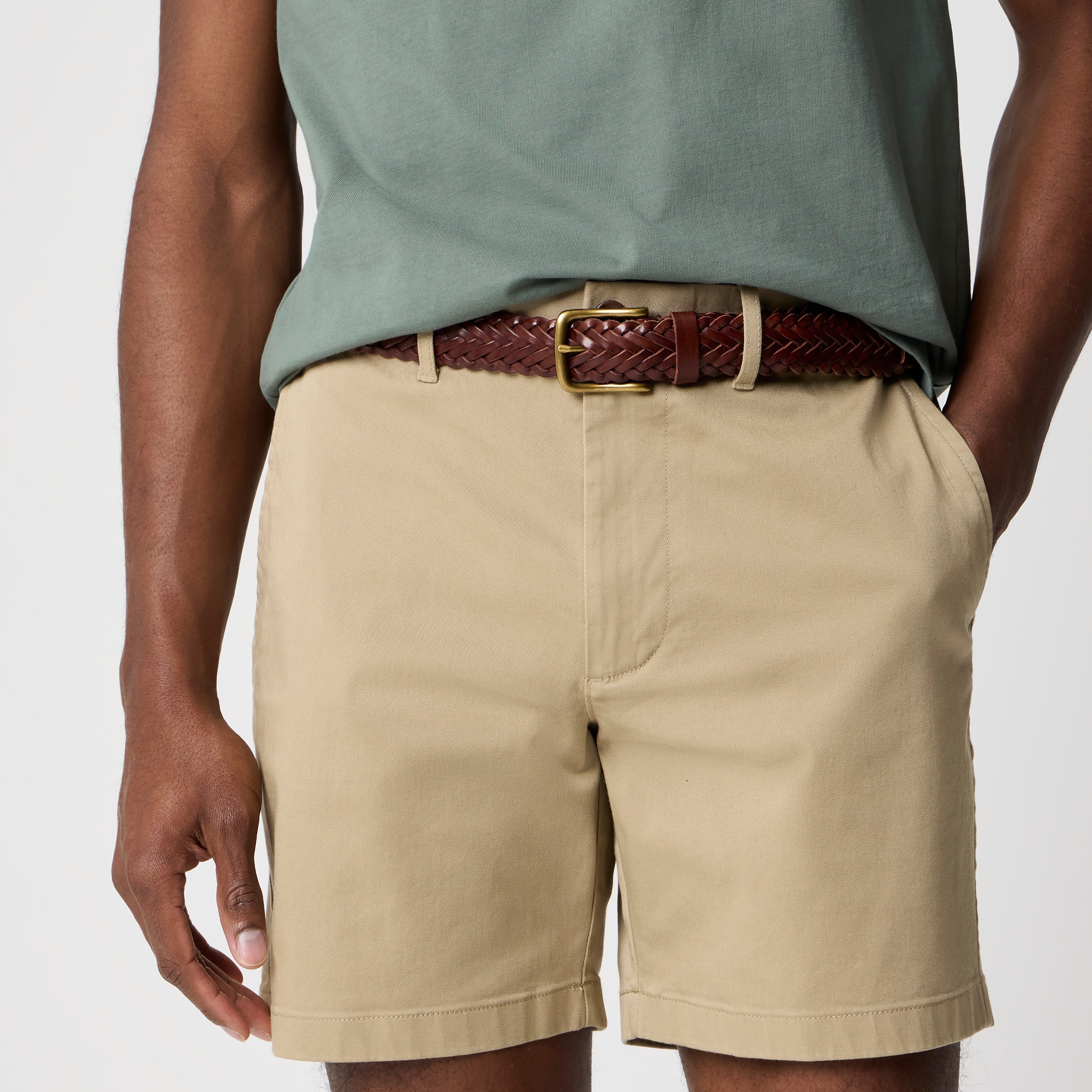 7" flex chino short