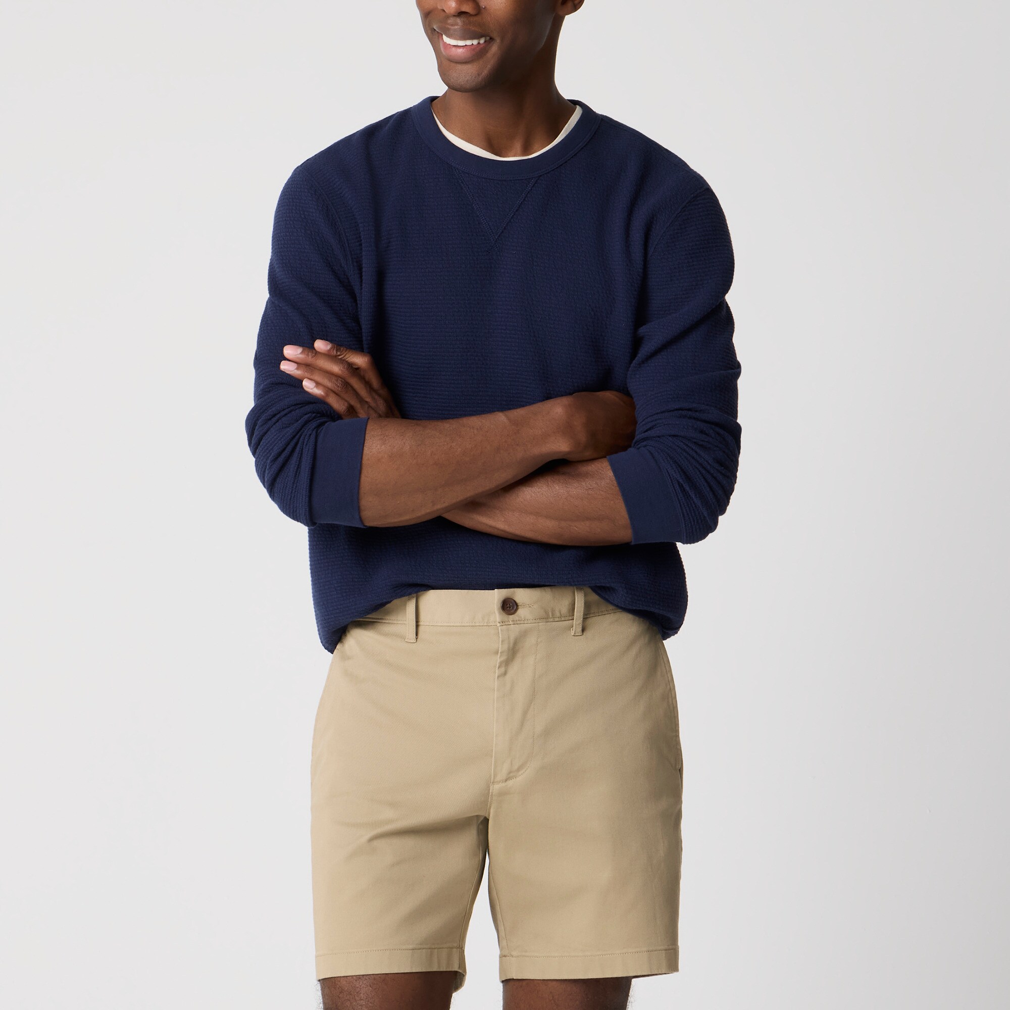 7" flex chino short