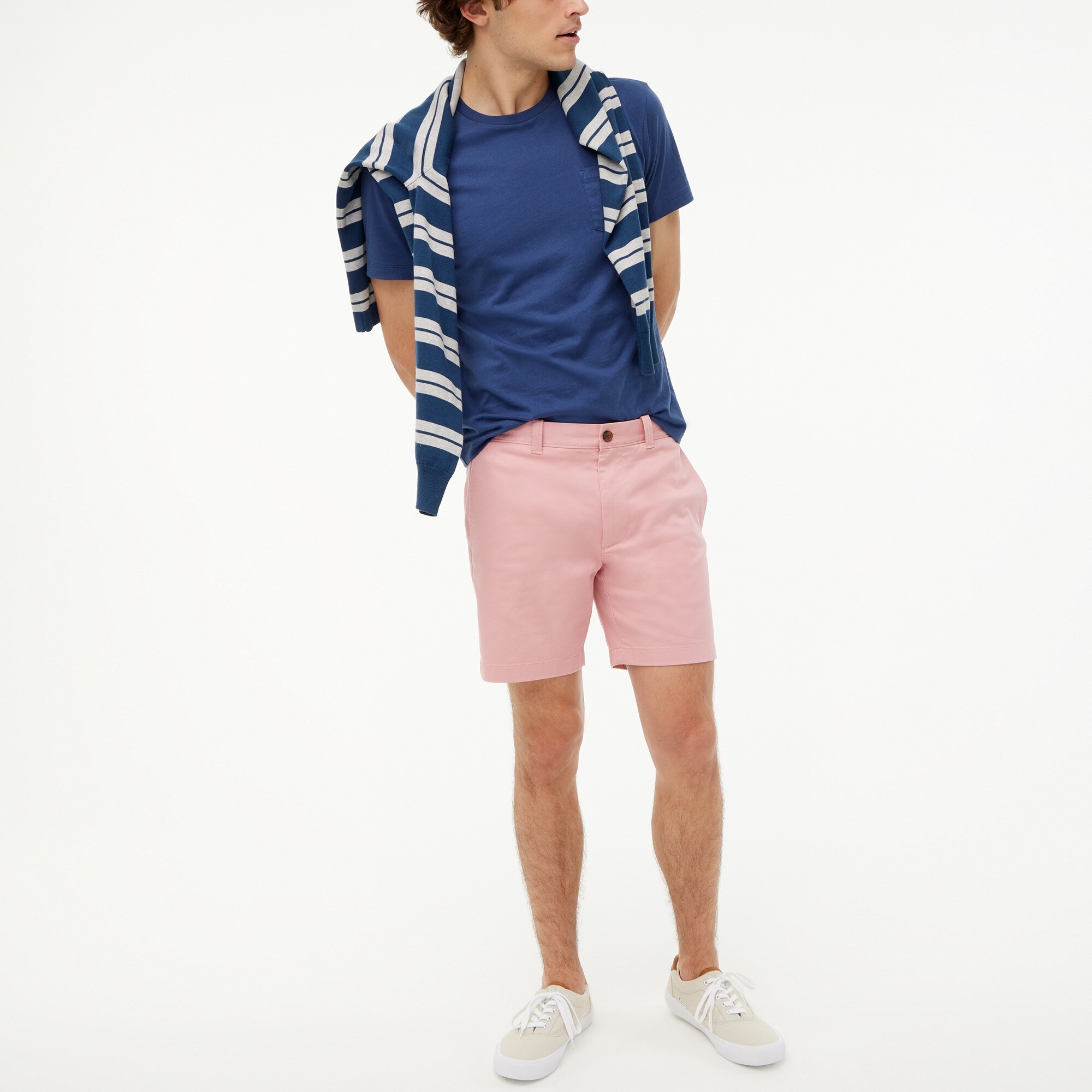 mens 7&quot; flex khaki short