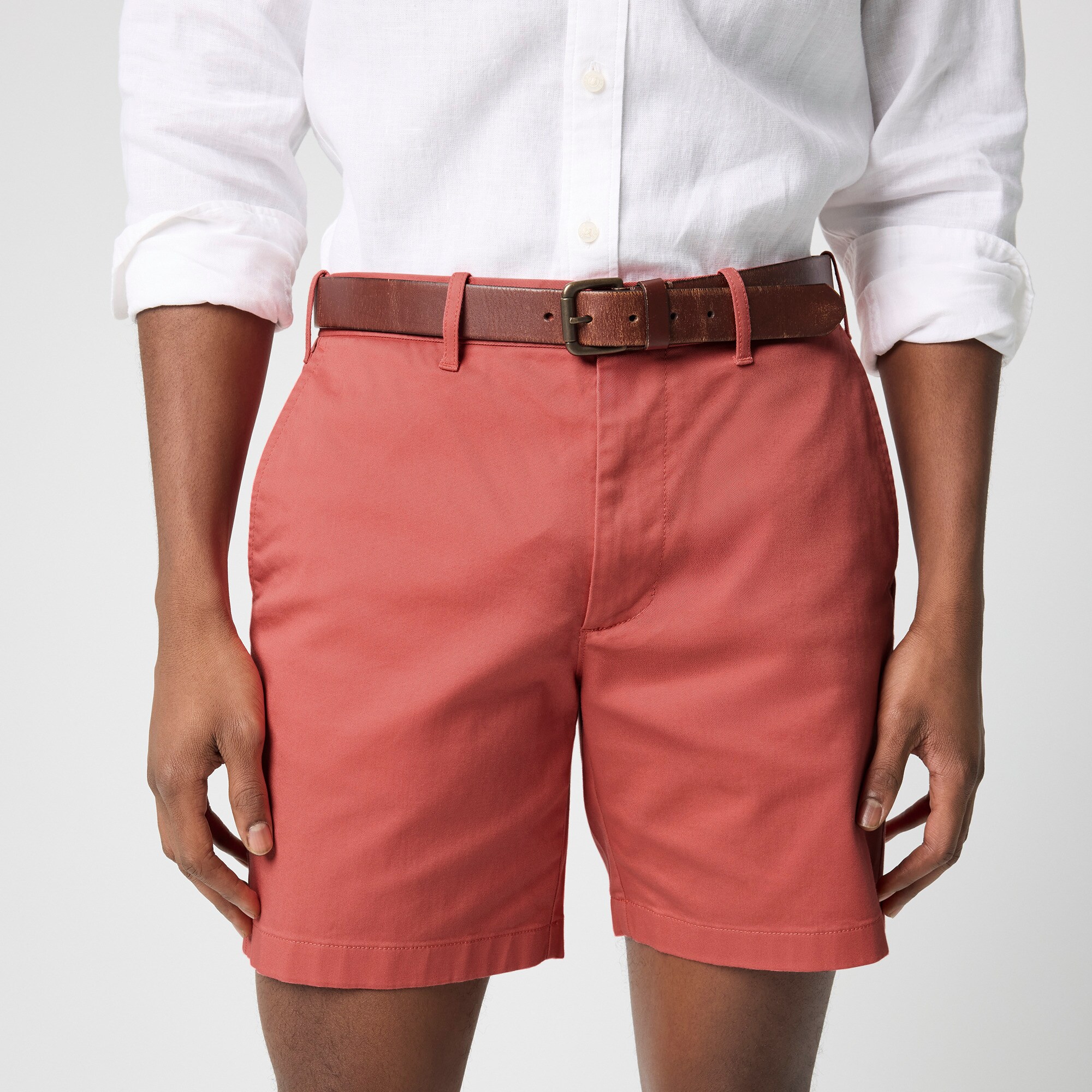 7" flex chino short
