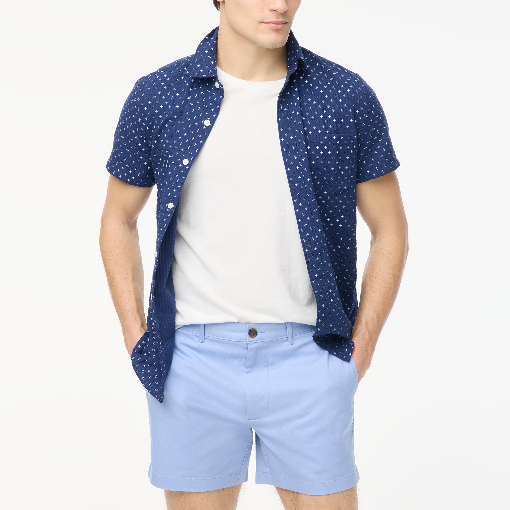 5" flex chino short