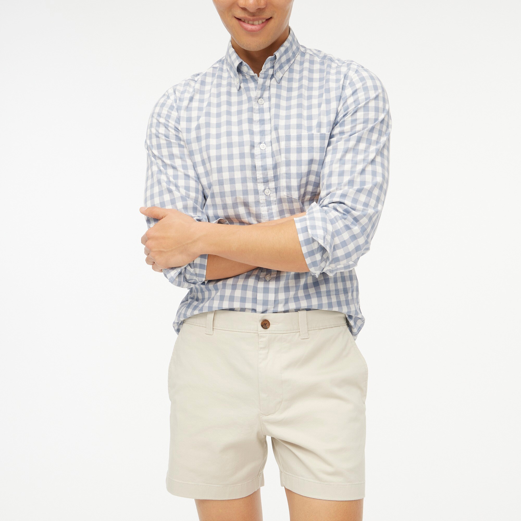 mens 5&quot; flex chino short