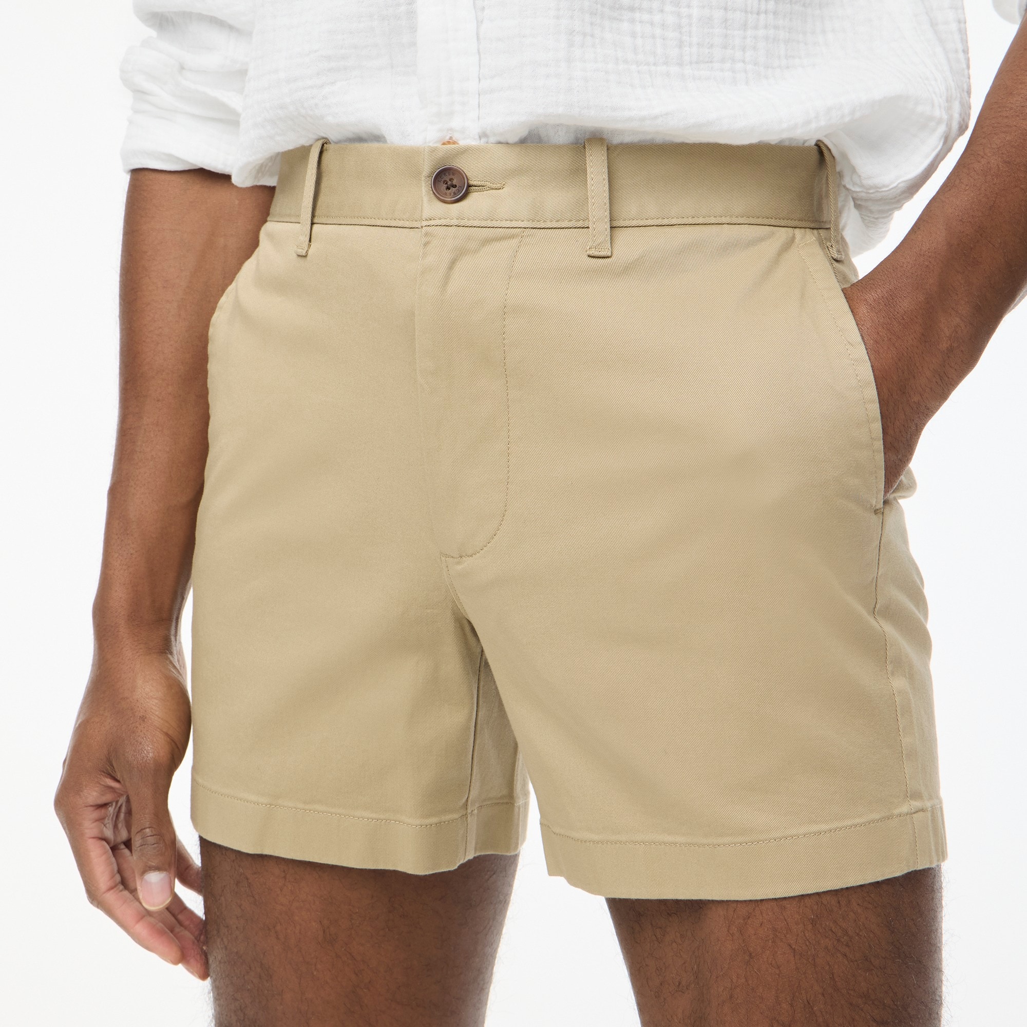 5" flex chino short