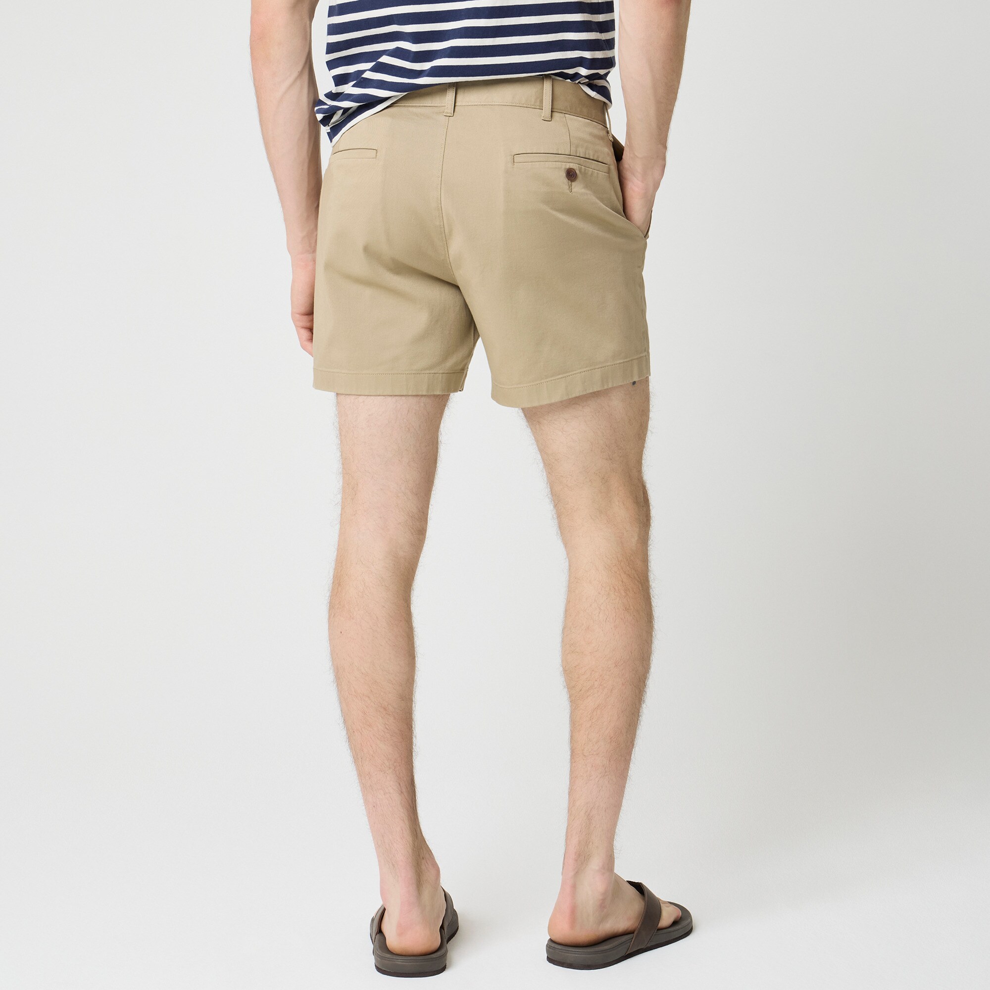 5" flex chino short