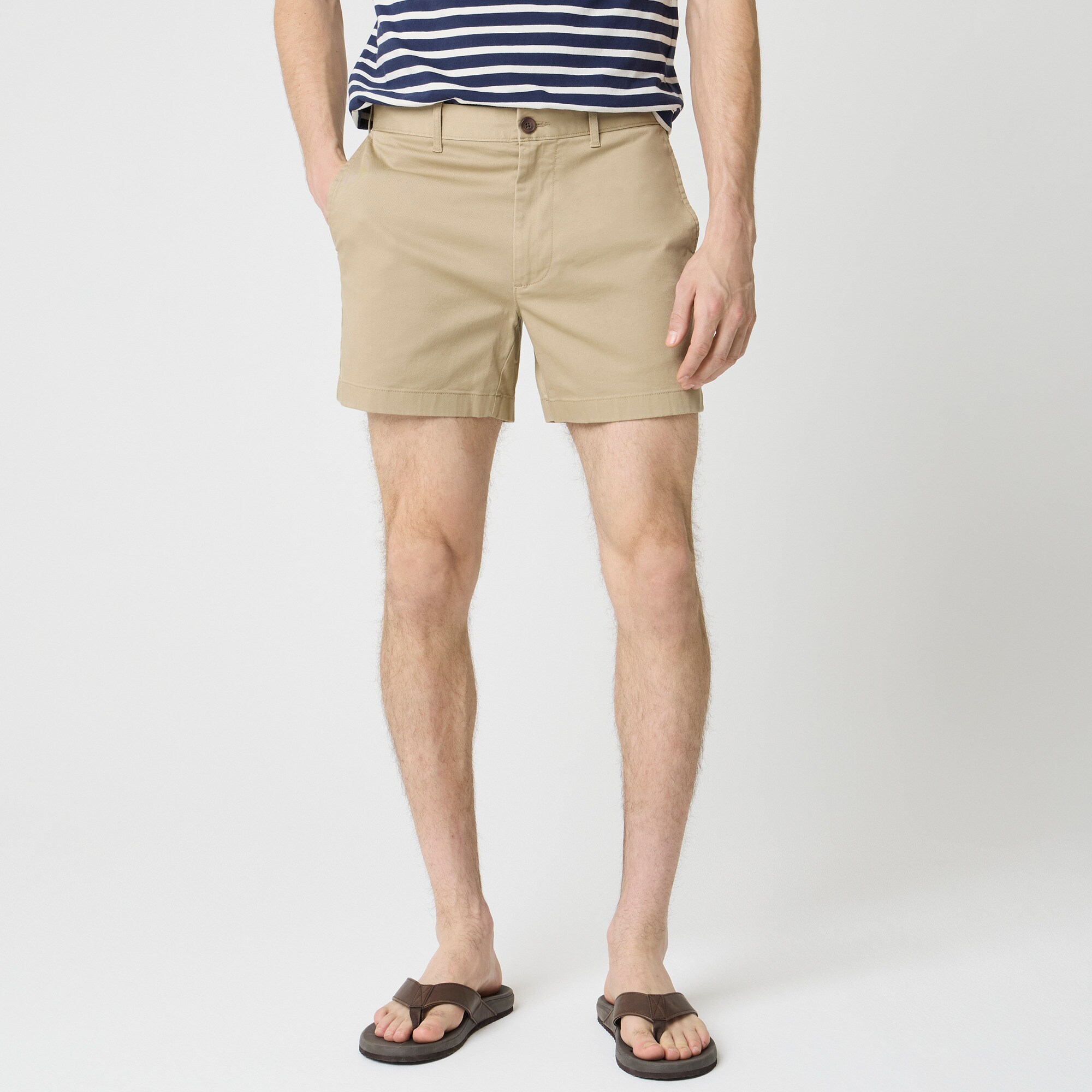 5" flex chino short