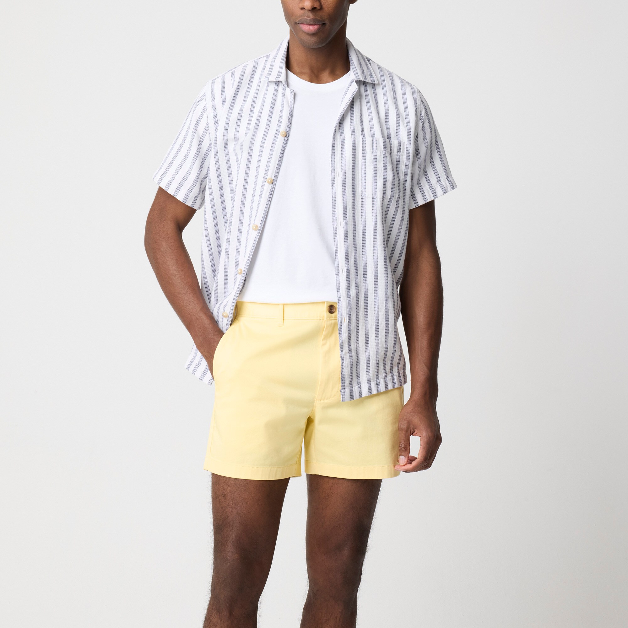 5" flex chino short
