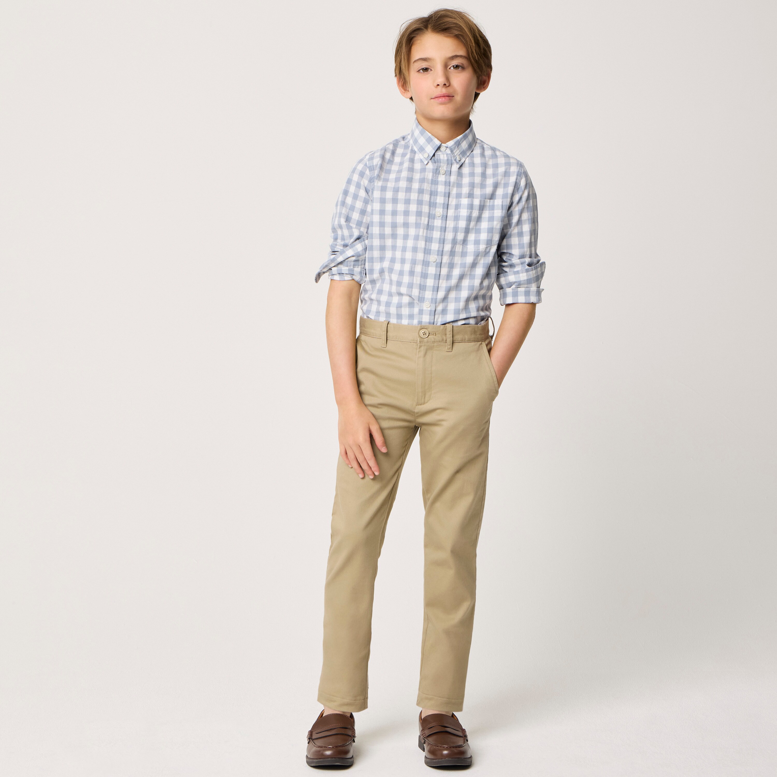 Boys' skinny-fit pant in flex chino