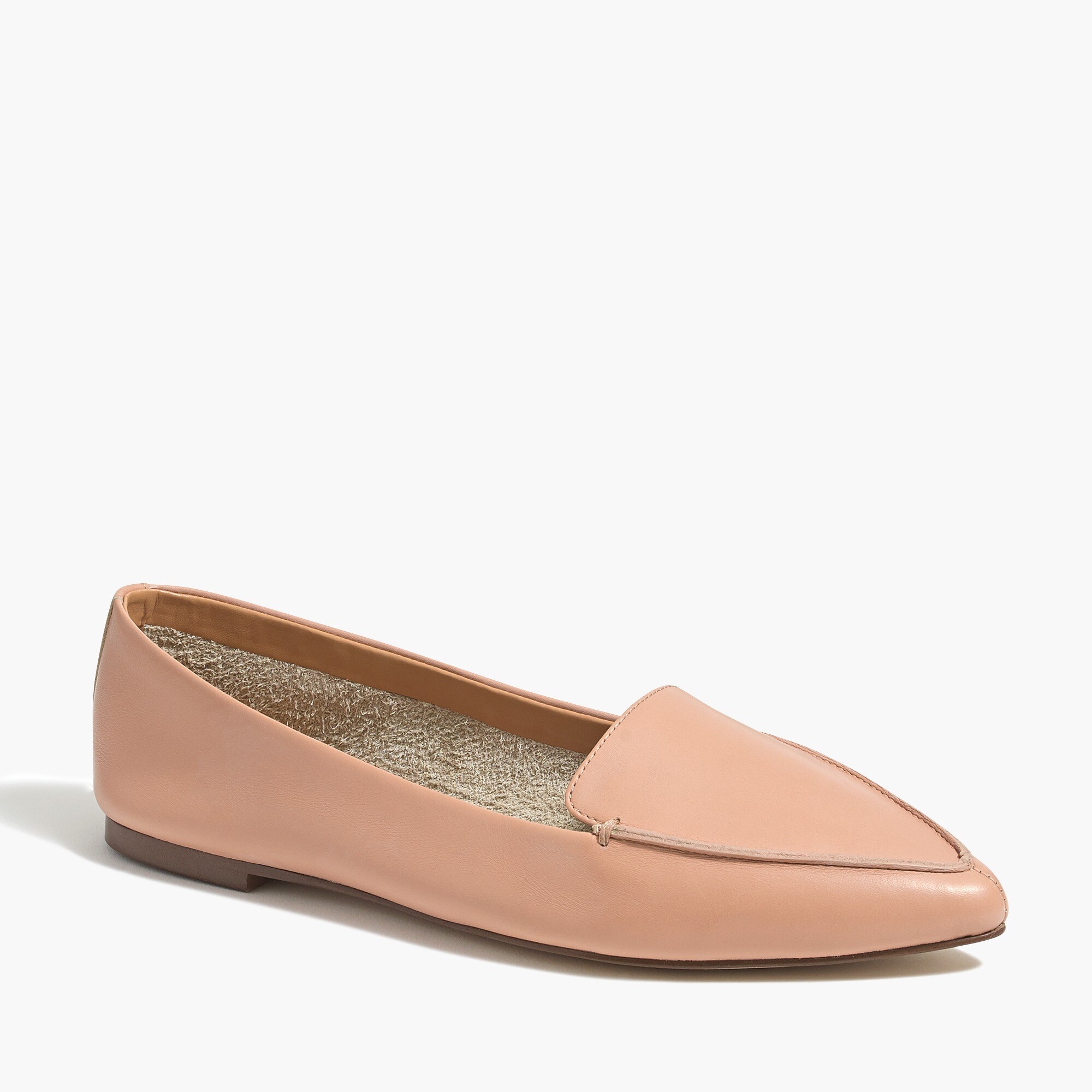 edie leather loafers for women
