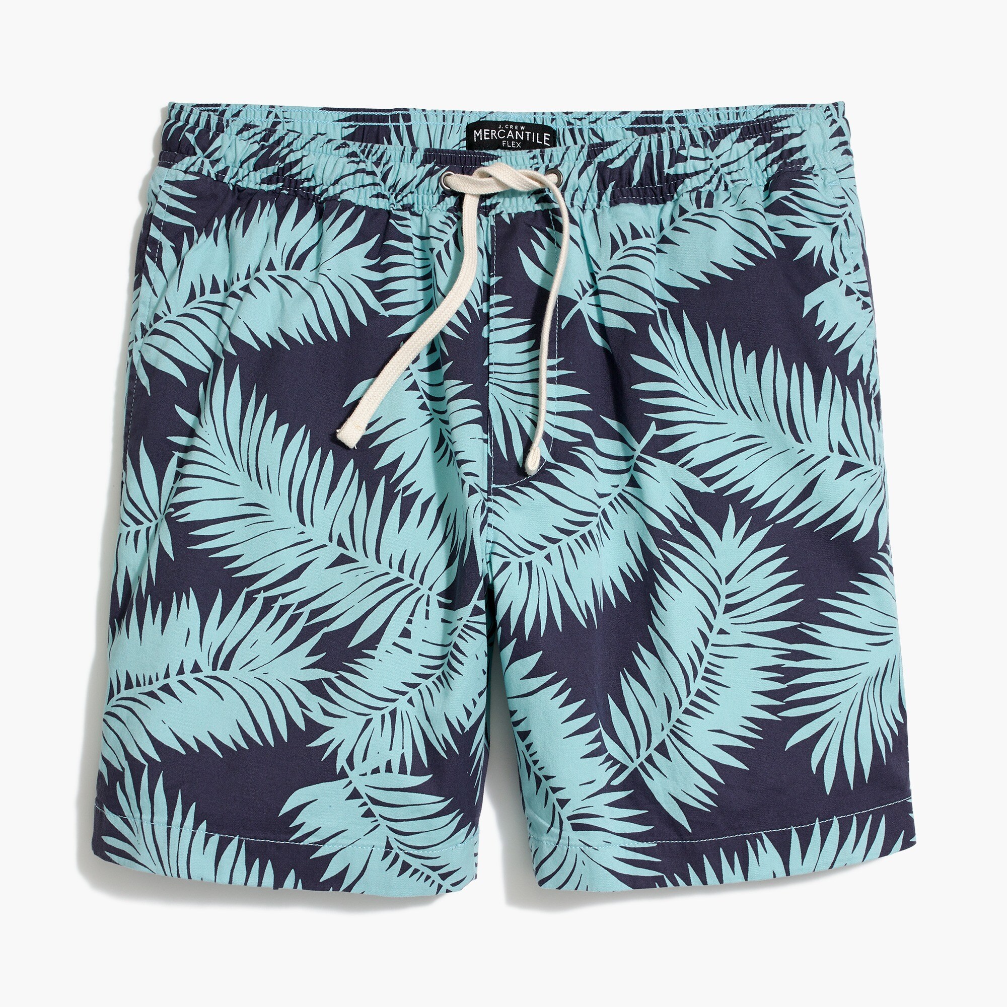 7" lightweight drawstring khaki short for men