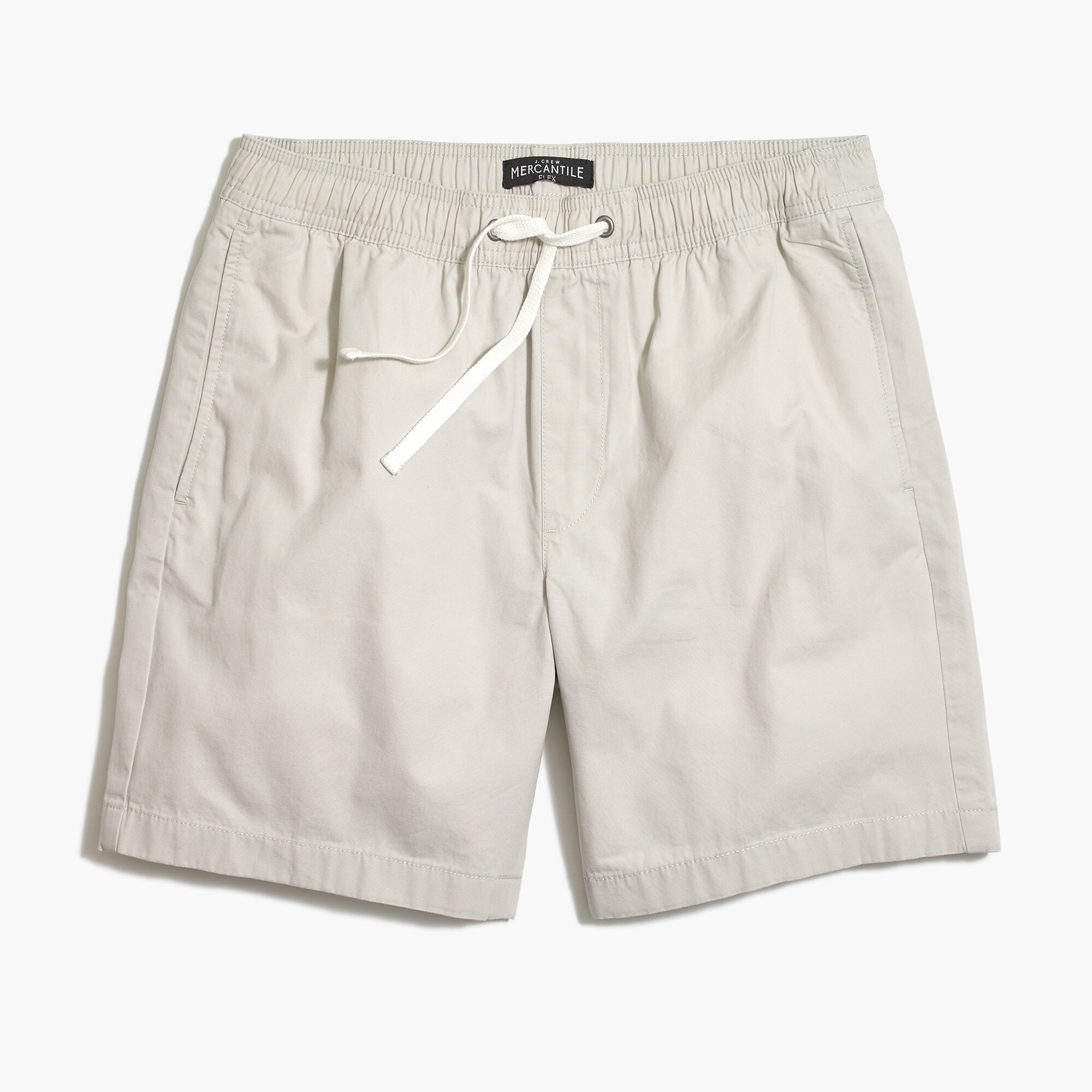 7" snappy drawstring canvas short