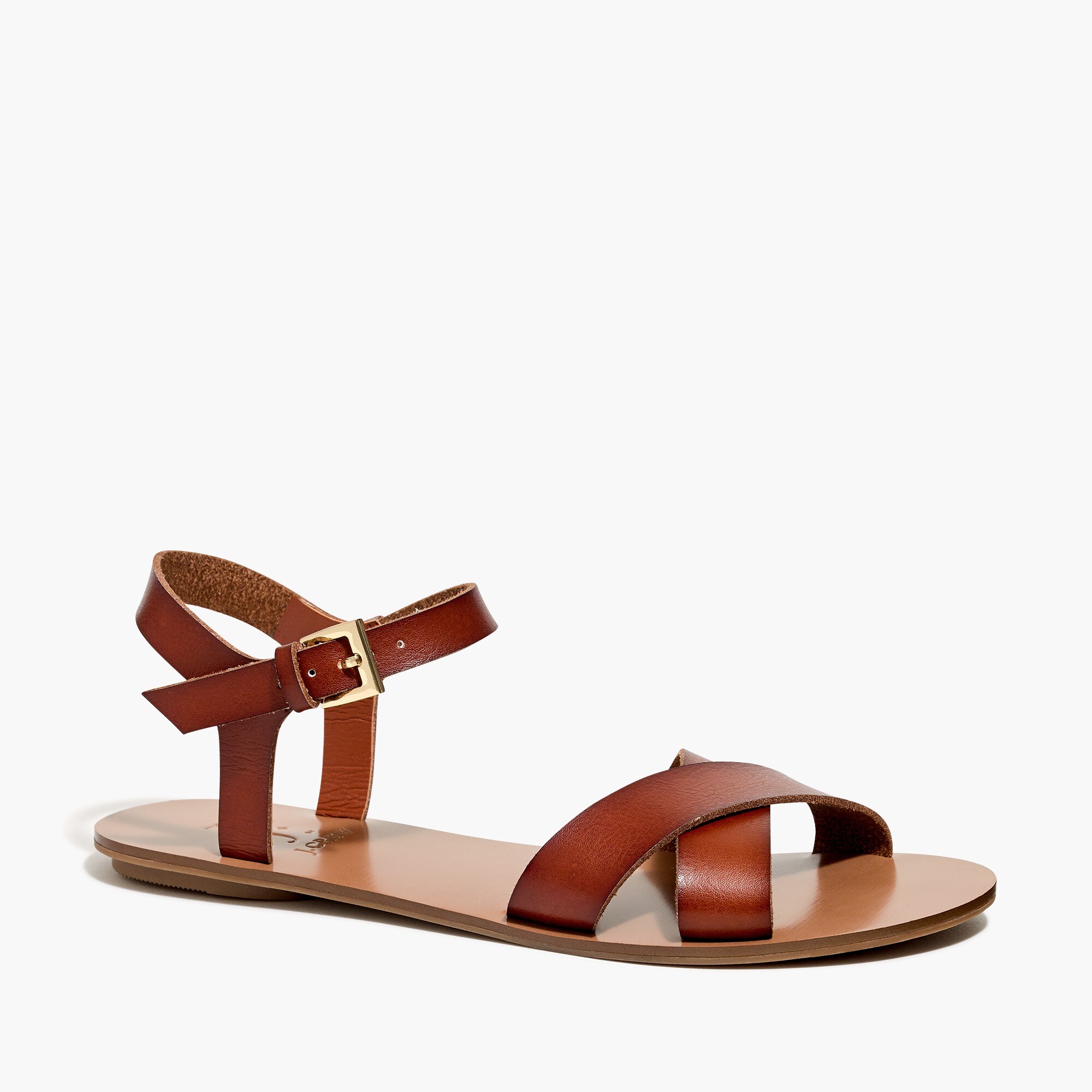 Crisscross sandals