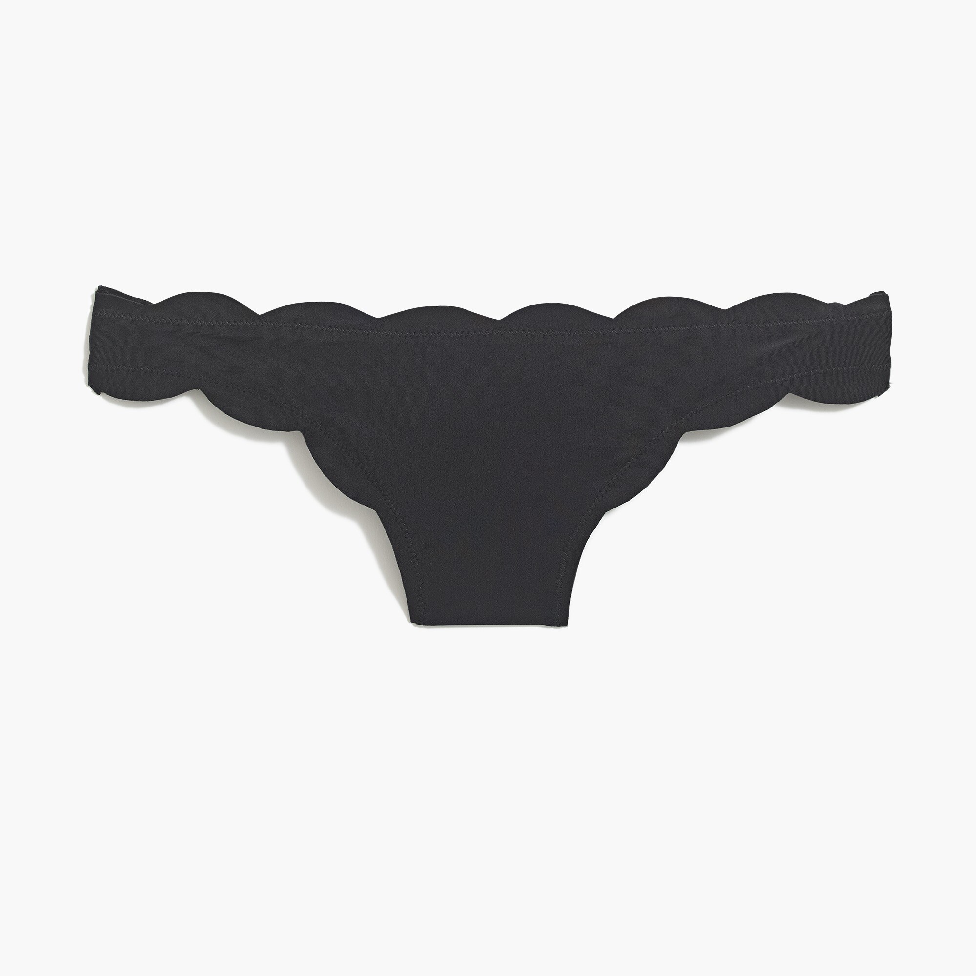 scalloped swimsuit bottoms