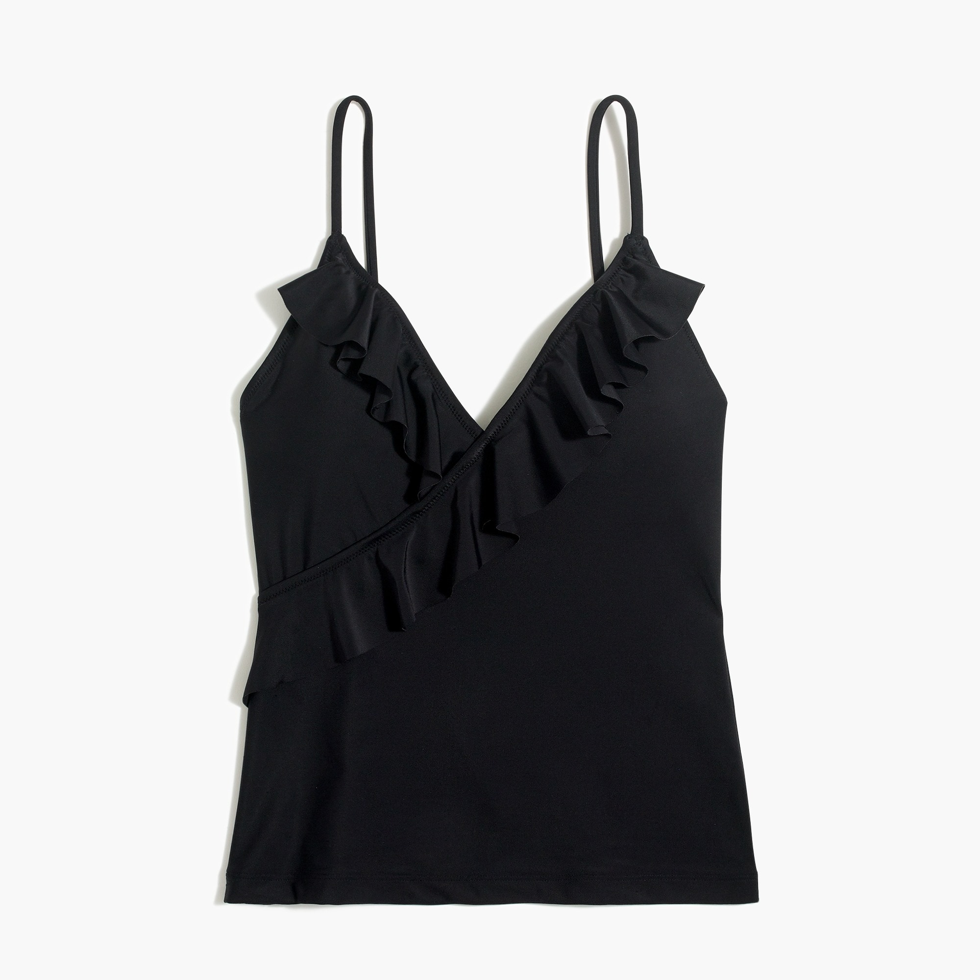 Ruffle tankini top