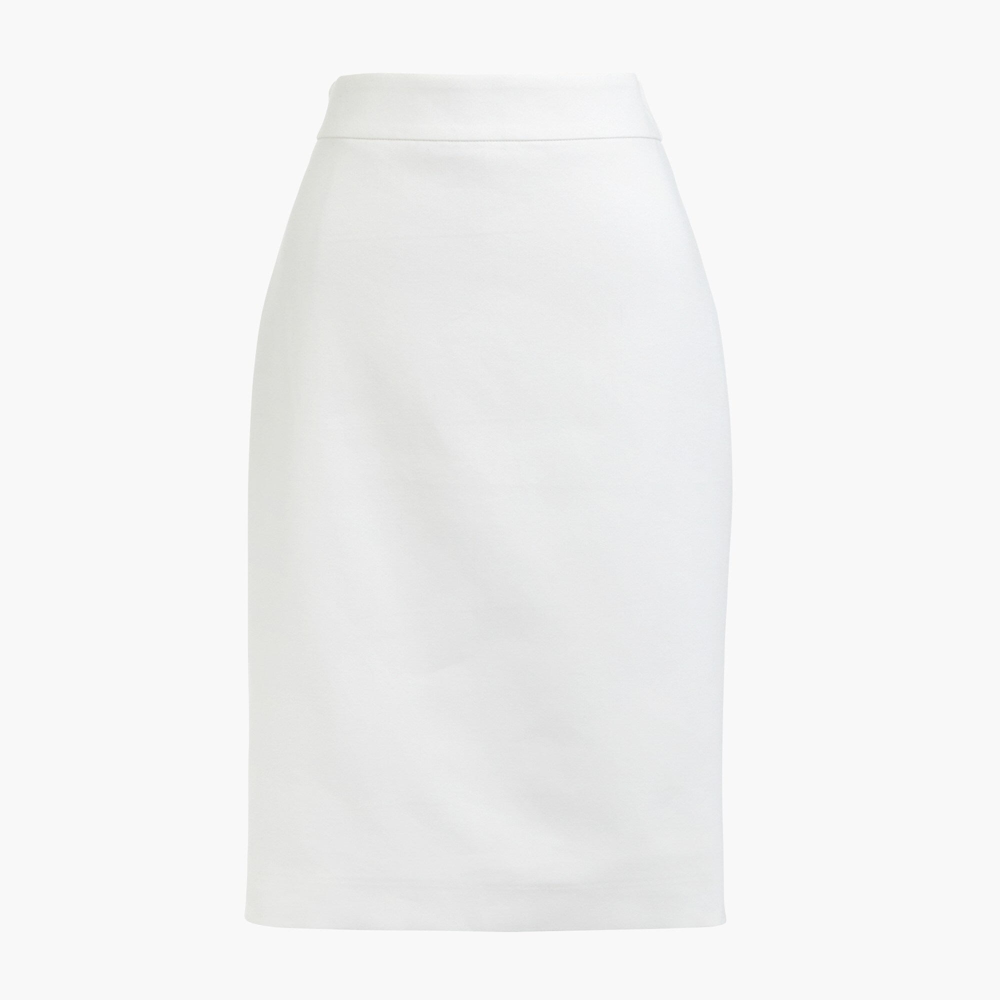 Cotton work pencil skirt